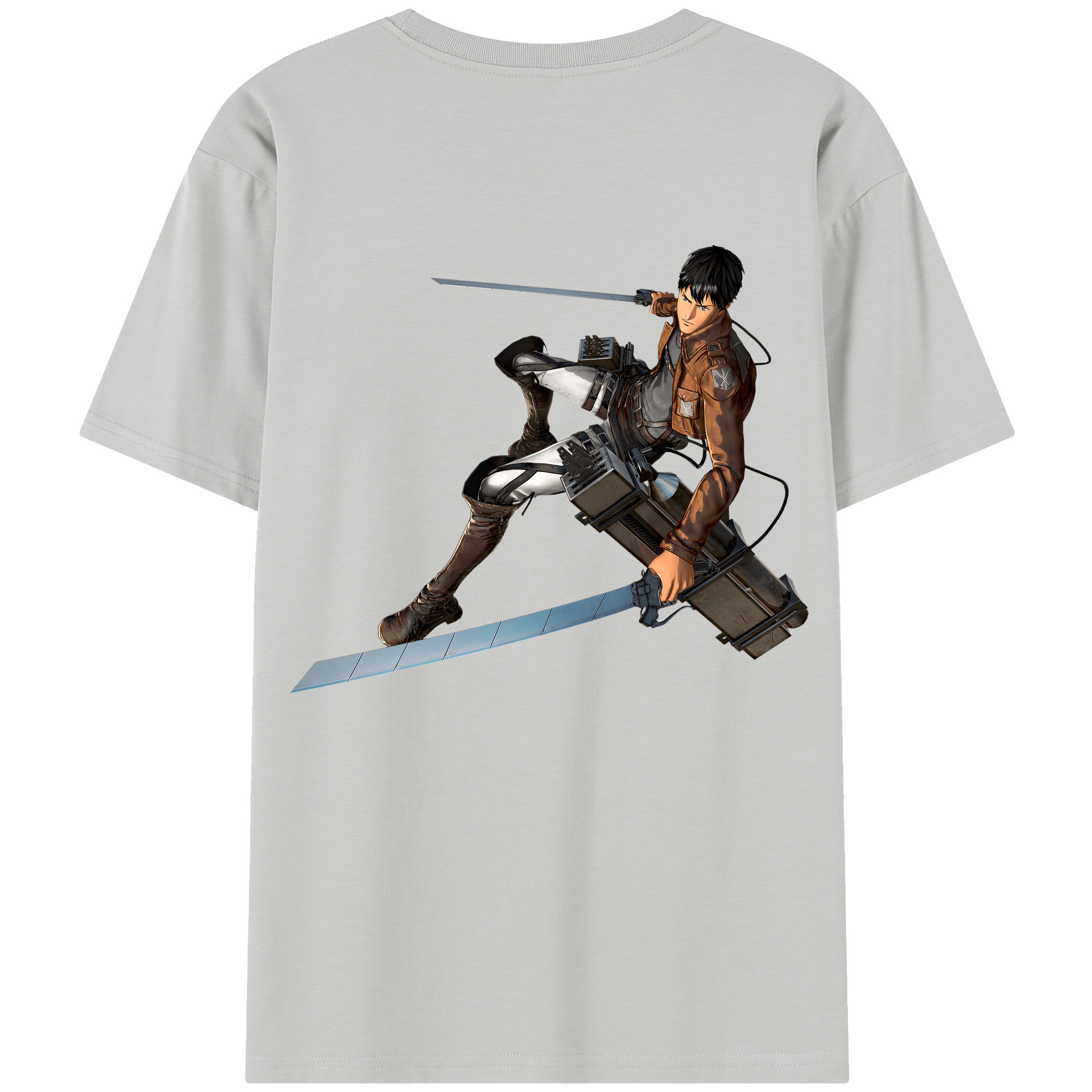 （画像用） 進撃の巨人 ベルトルト・フーバー Attack on Titan Bertholdt Hoover レディース半袖Tシャツ(バックプリント)