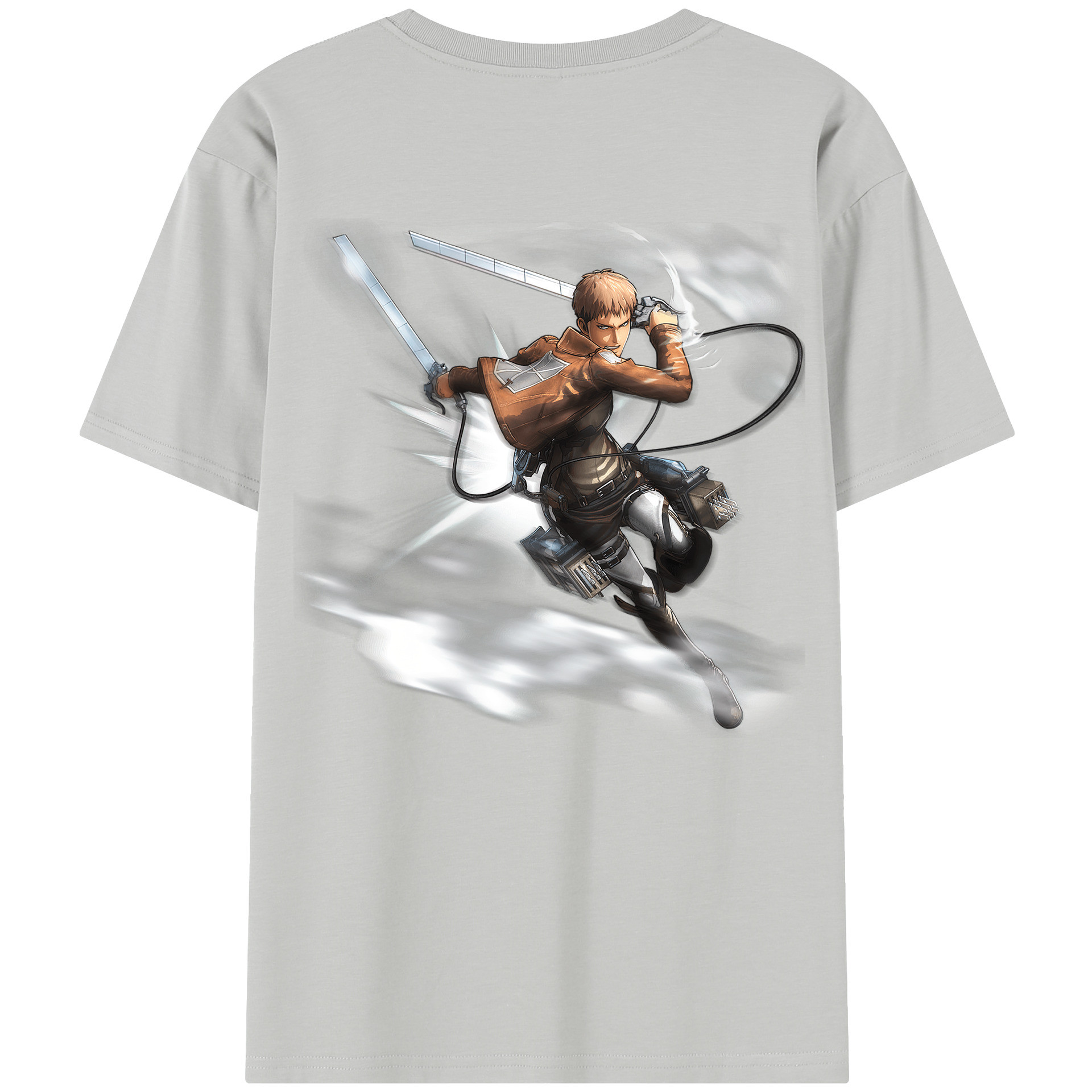 （画像用） 進撃の巨人 ジャン・キルシュタイン Attack on Titan Jean Kirstein レディース半袖Tシャツ(バックプリント)