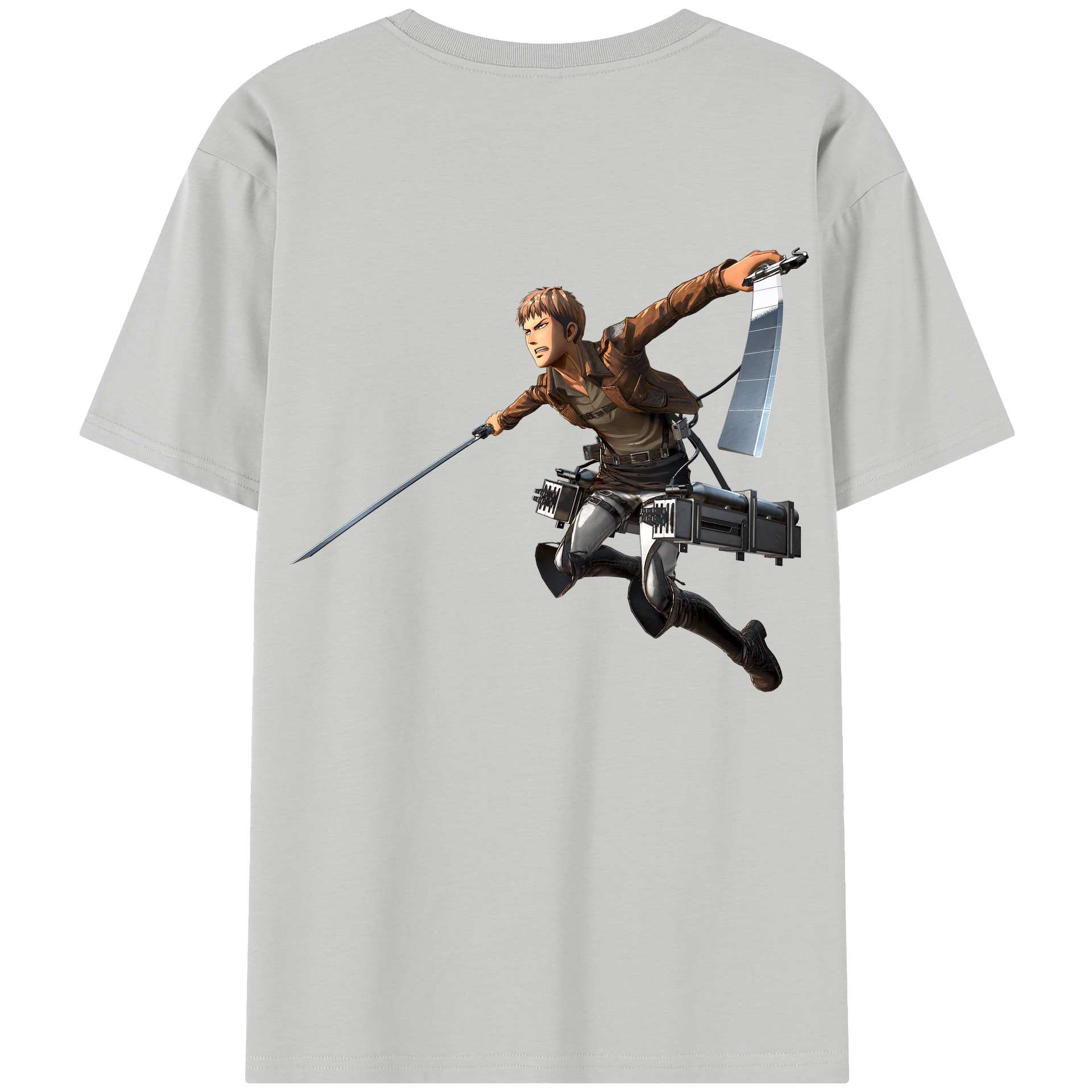（画像用） 進撃の巨人 ジャン・キルシュタイン Attack on Titan Jean Kirstein レディース半袖Tシャツ(バックプリント)