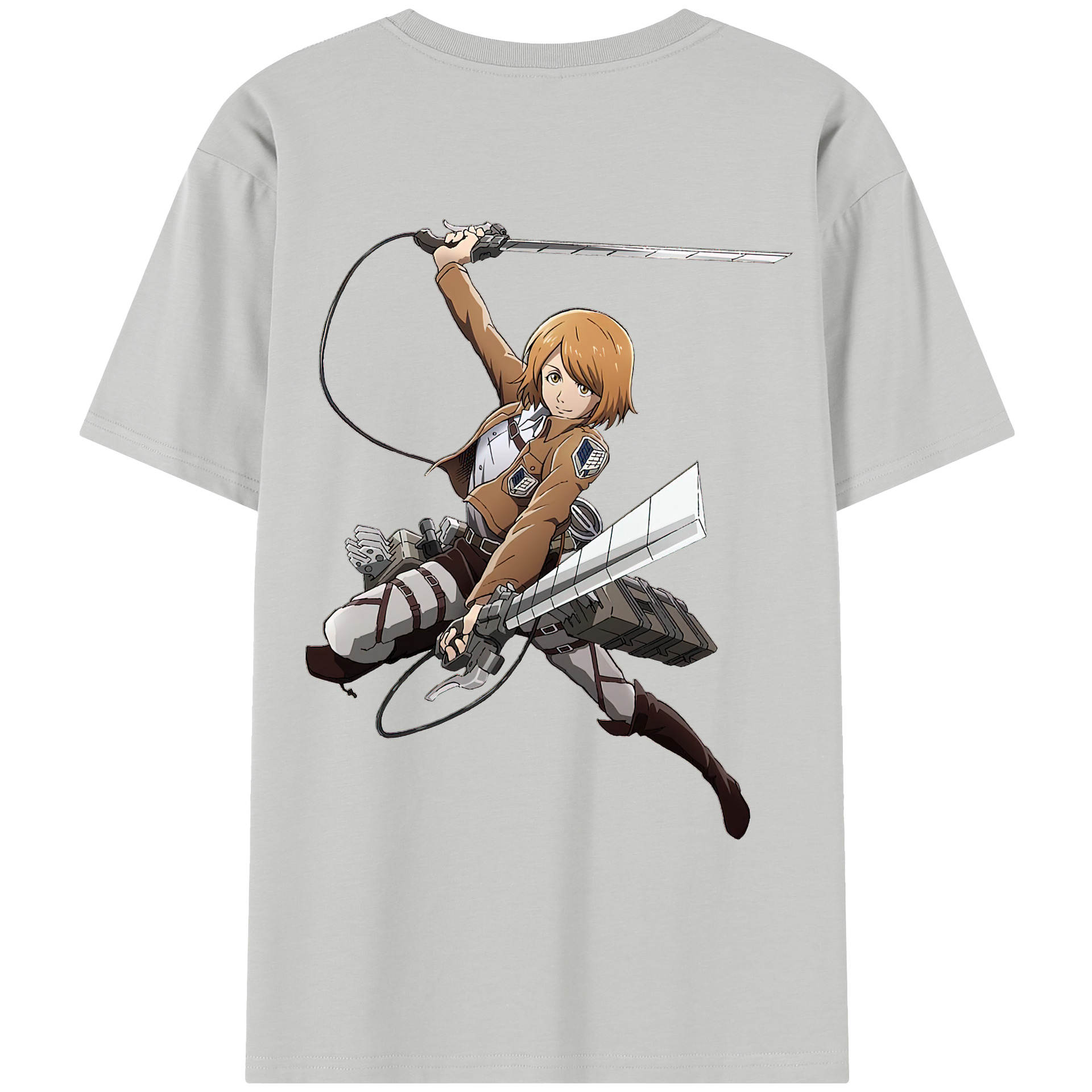 （画像用） 進撃の巨人 ペトラ·ラル Attack on Titan Petra Rall レディース半袖Tシャツ(バックプリント)