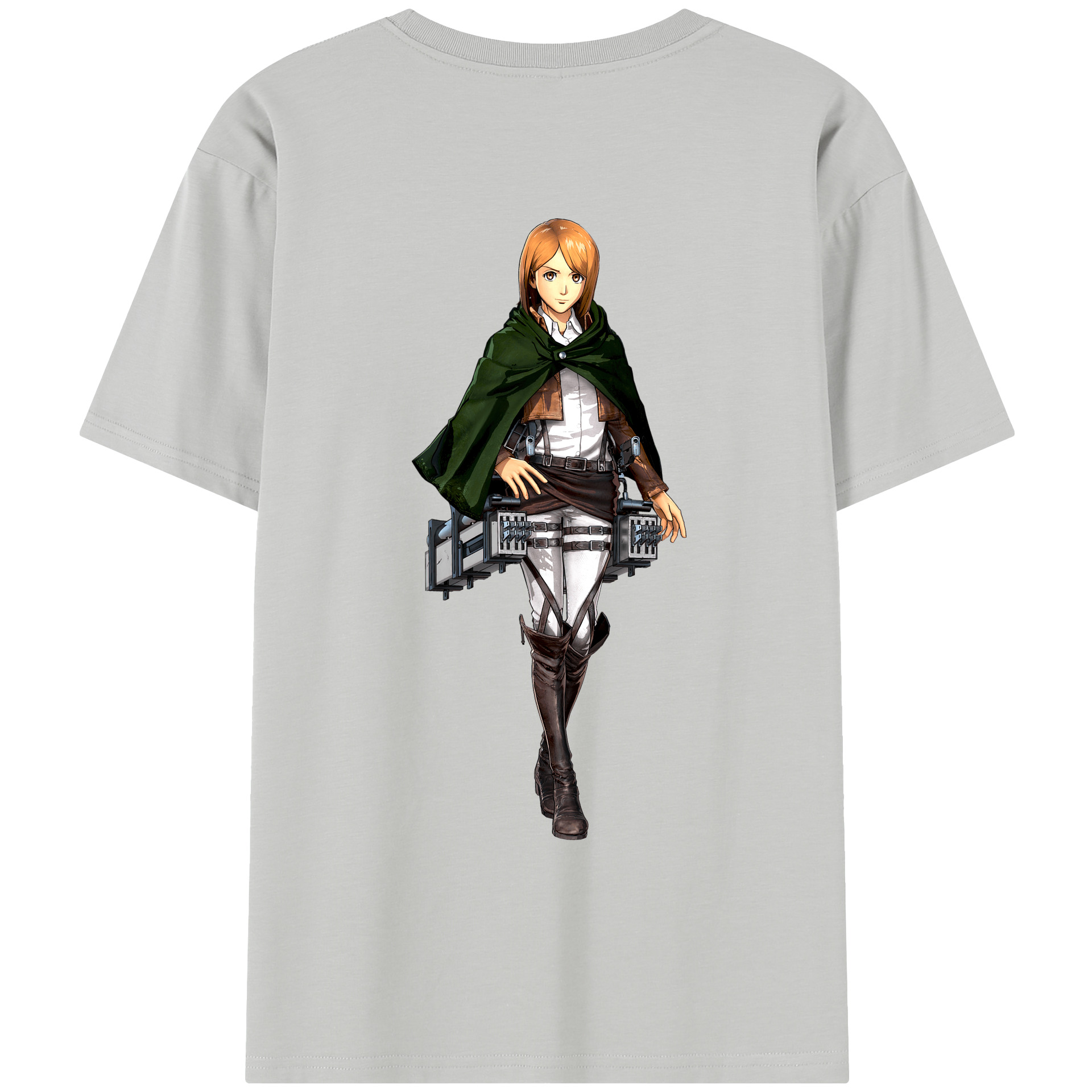 （画像用） 進撃の巨人 ペトラ·ラル Attack on Titan Petra Rall レディース半袖Tシャツ(バックプリント)