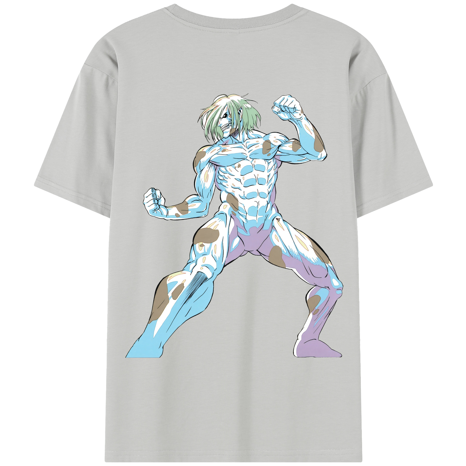 （画像用） 進撃の巨人 Attack on Titan レディース半袖Tシャツ(バックプリント)
