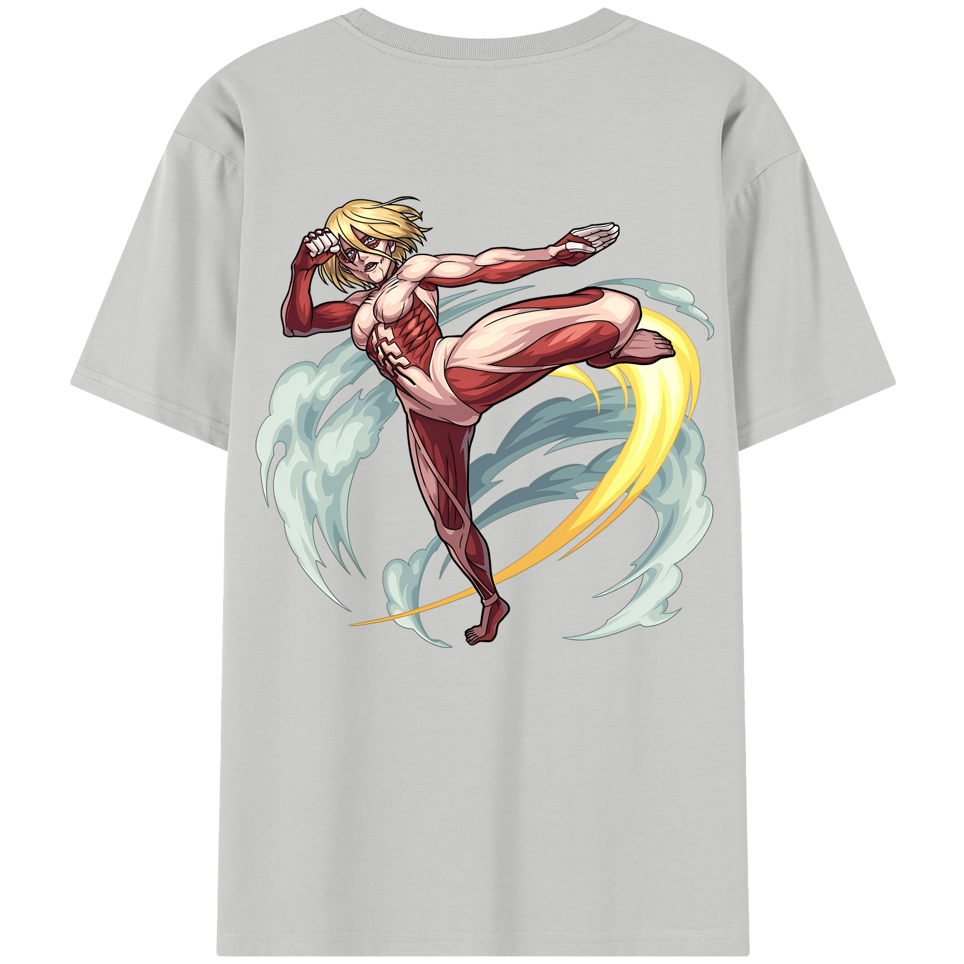 （画像用） 進撃の巨人 Attack on Titan レディース半袖Tシャツ(バックプリント)