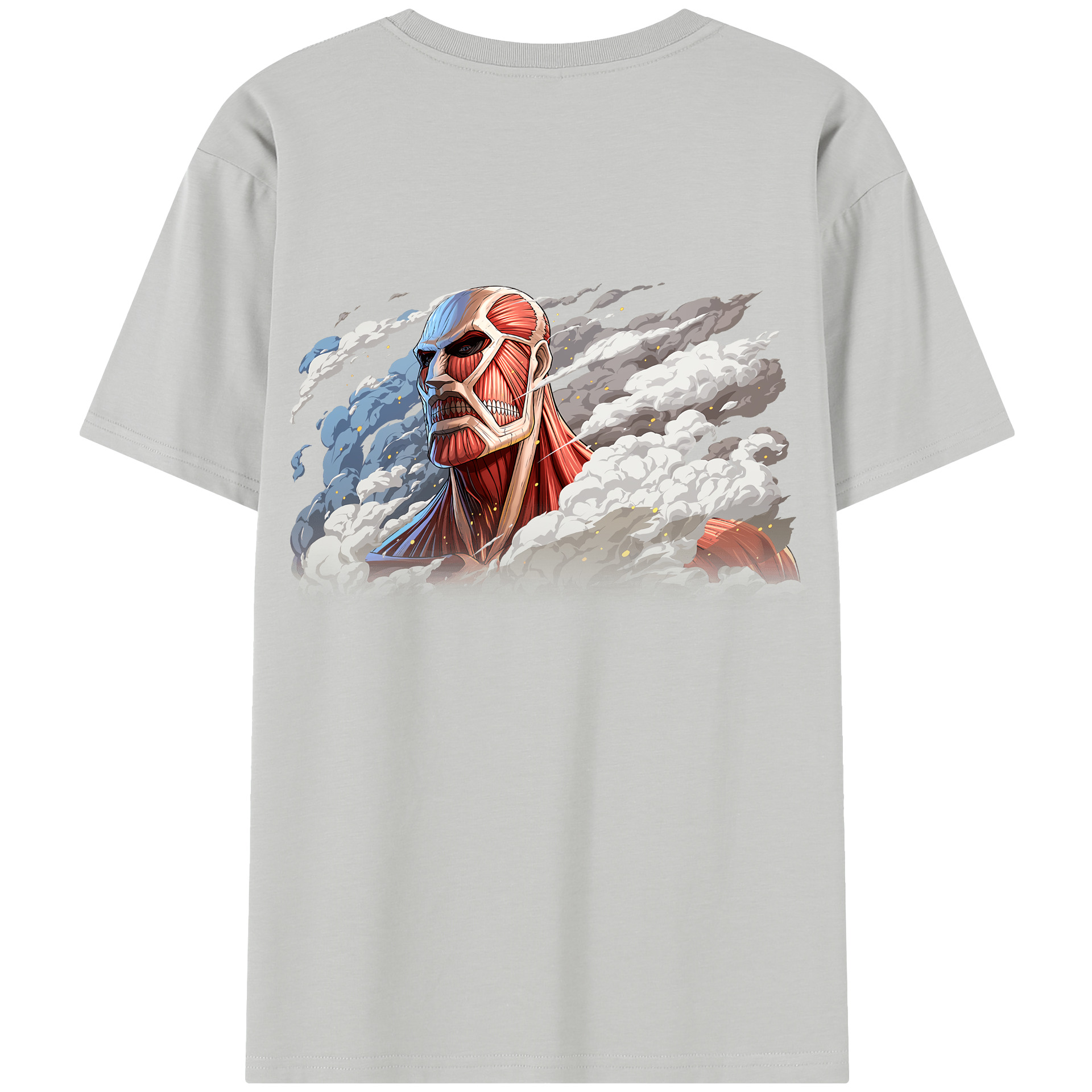 （画像用） 進撃の巨人 Attack on Titan レディース半袖Tシャツ(バックプリント)