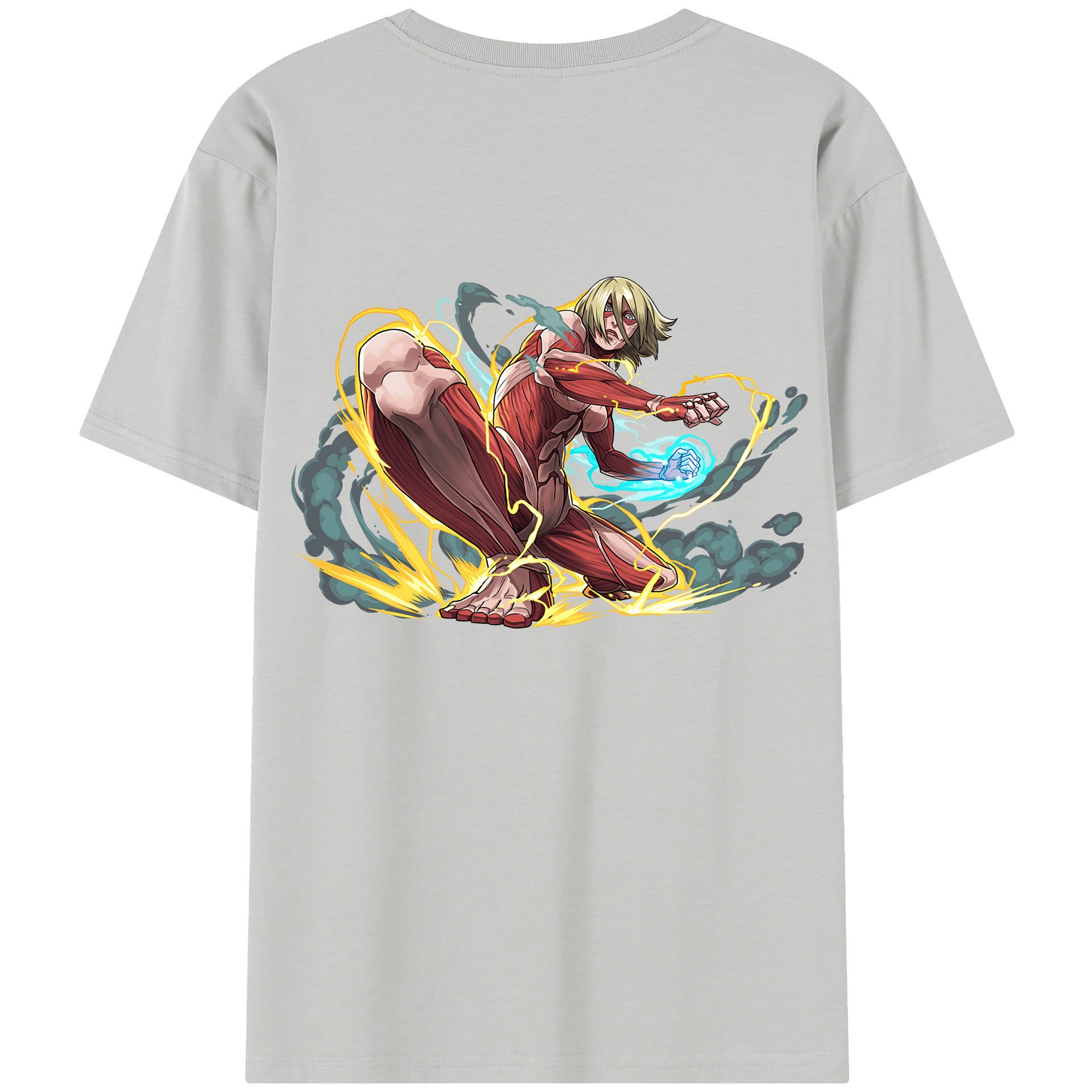 （画像用） 進撃の巨人 Attack on Titan レディース半袖Tシャツ(バックプリント)