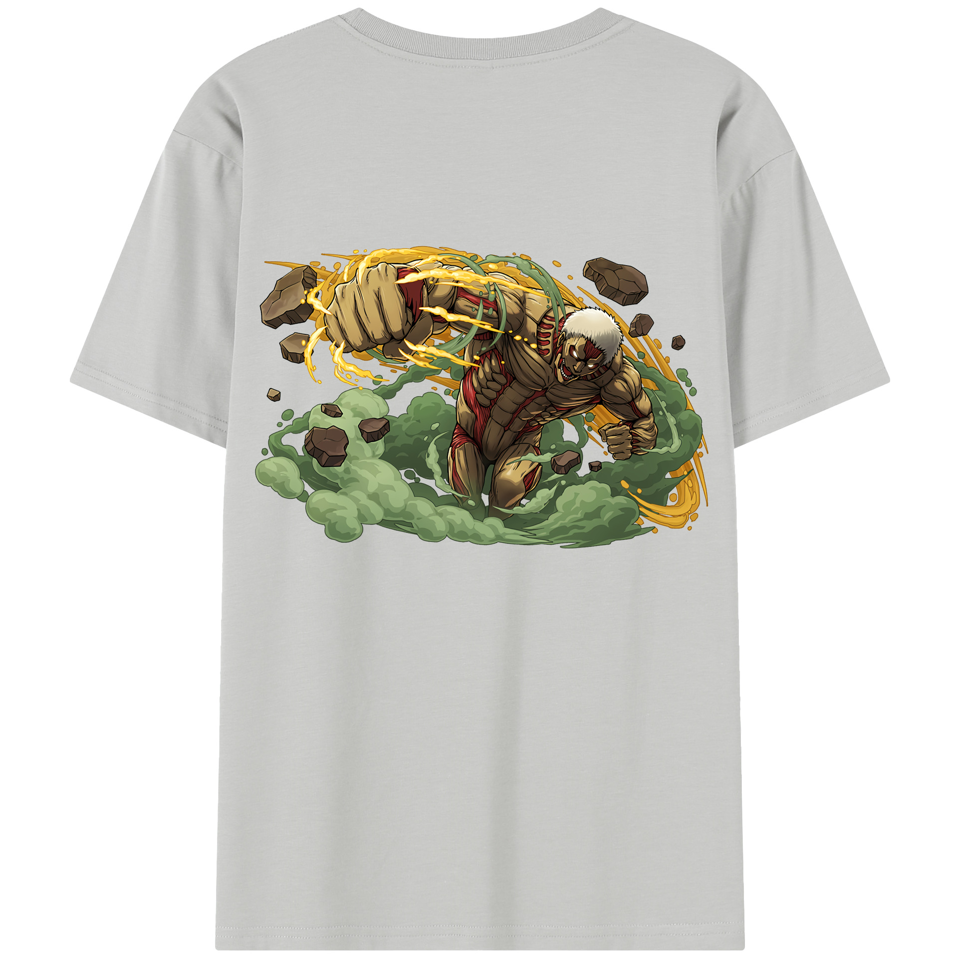 （画像用） 進撃の巨人 Attack on Titan レディース半袖Tシャツ(バックプリント)