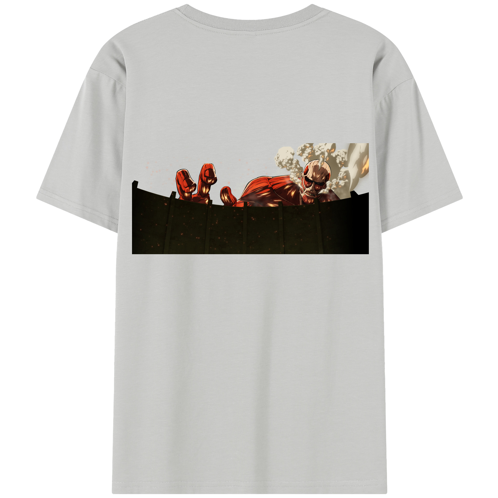 （画像用） 進撃の巨人 Attack on Titan レディース半袖Tシャツ(バックプリント)