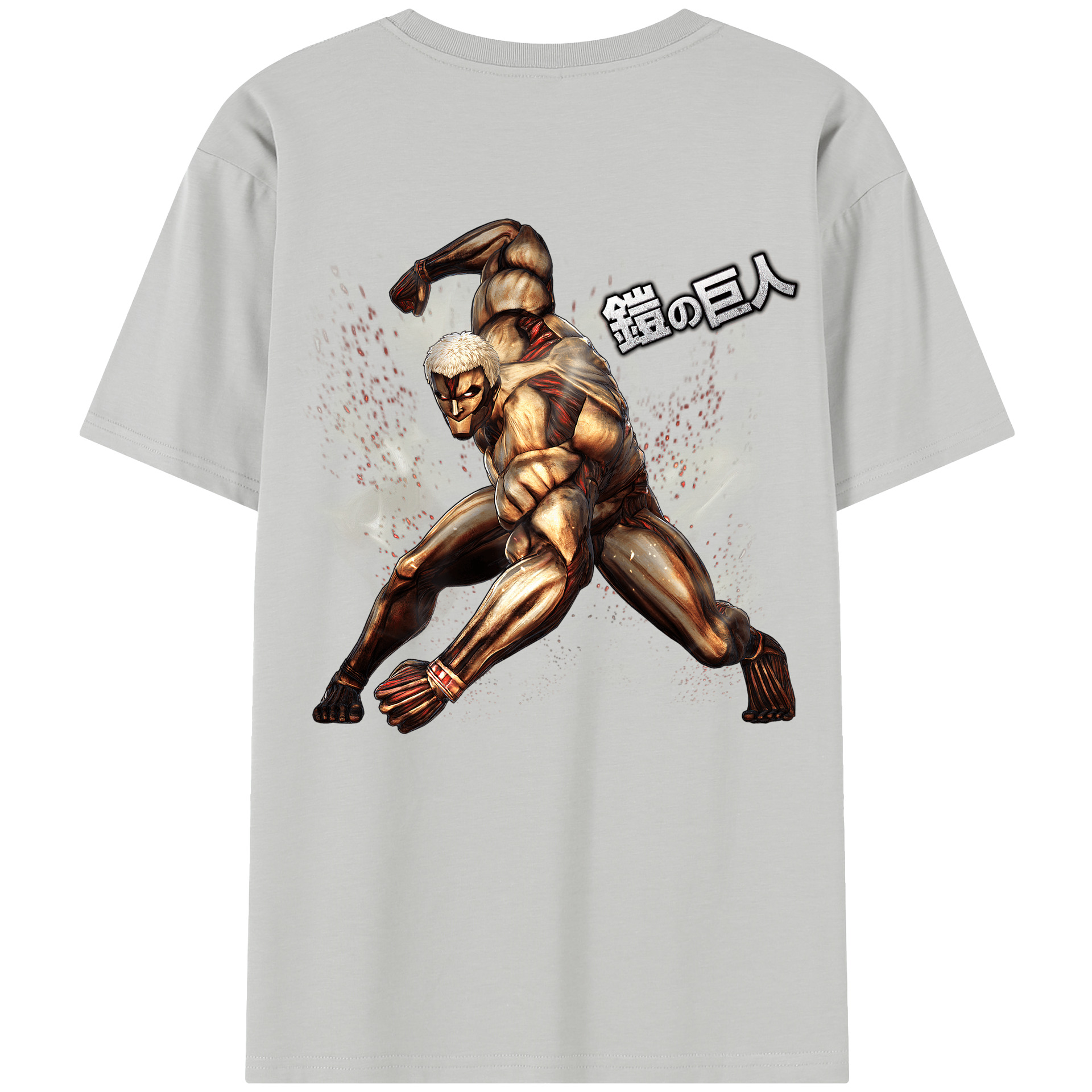 （画像用） 進撃の巨人 Attack on Titan レディース半袖Tシャツ(バックプリント)