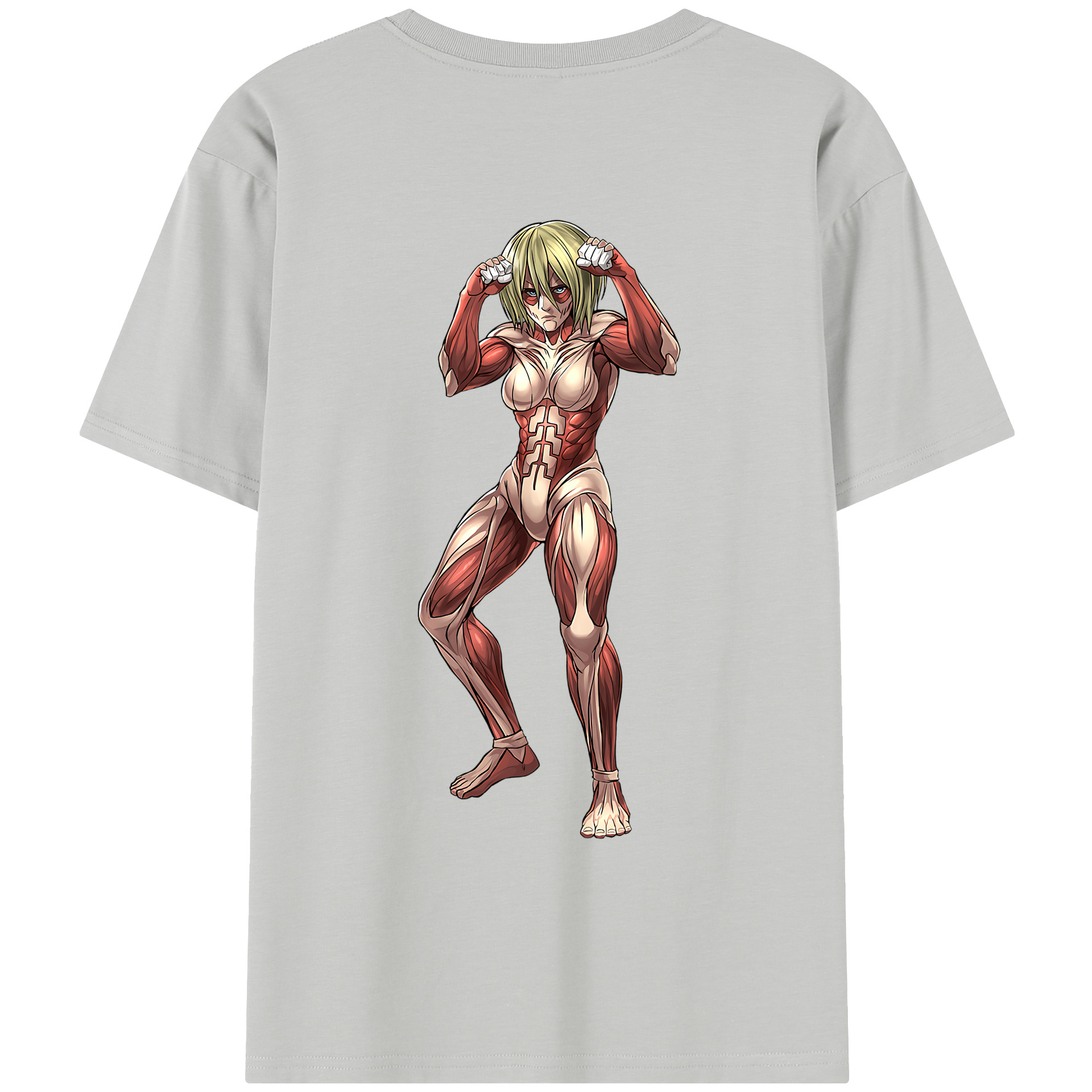 （画像用） 進撃の巨人 Attack on Titan レディース半袖Tシャツ(バックプリント)