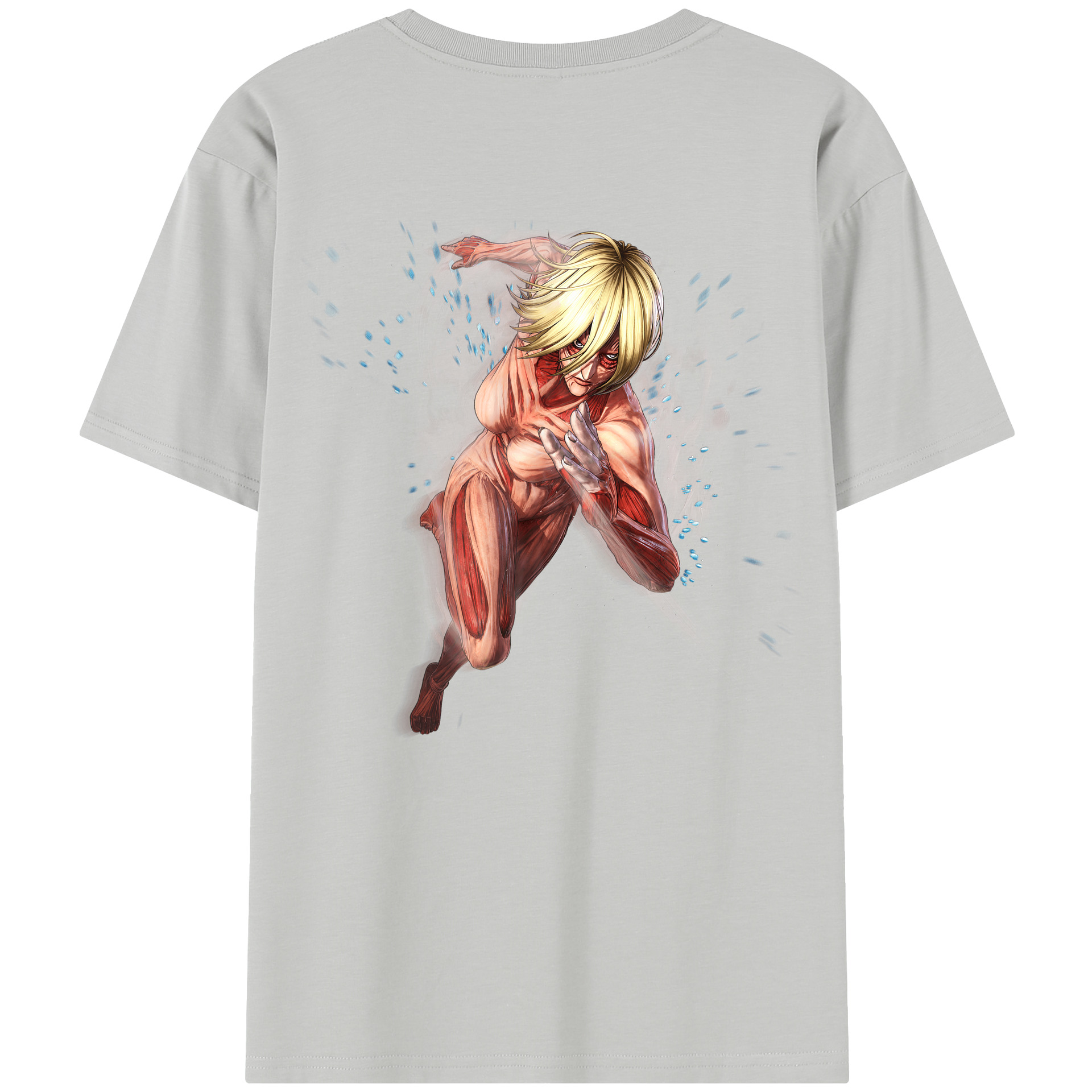 （画像用） 進撃の巨人 Attack on Titan レディース半袖Tシャツ(バックプリント)