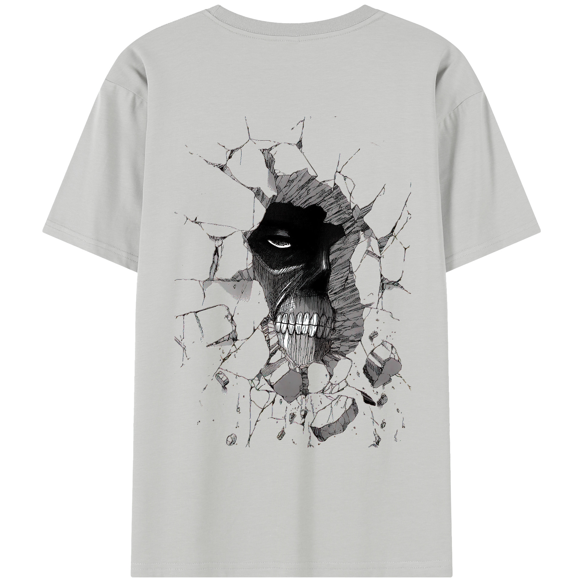 （画像用） 進撃の巨人 Attack on Titan レディース半袖Tシャツ(バックプリント)