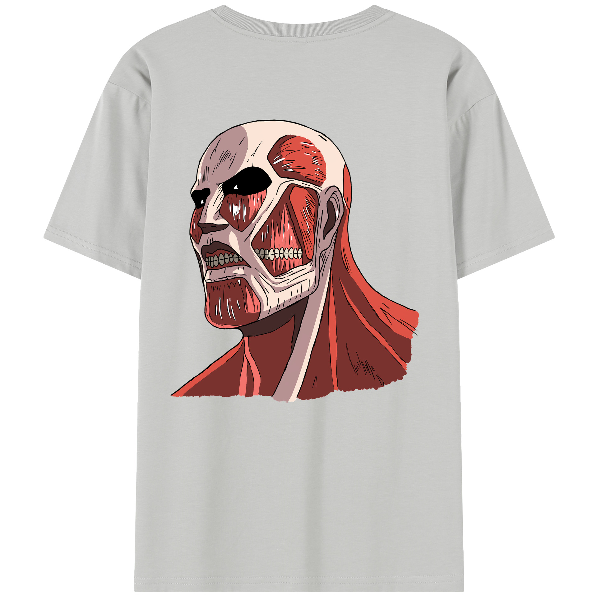 （画像用） 進撃の巨人 Attack on Titan レディース半袖Tシャツ(バックプリント)