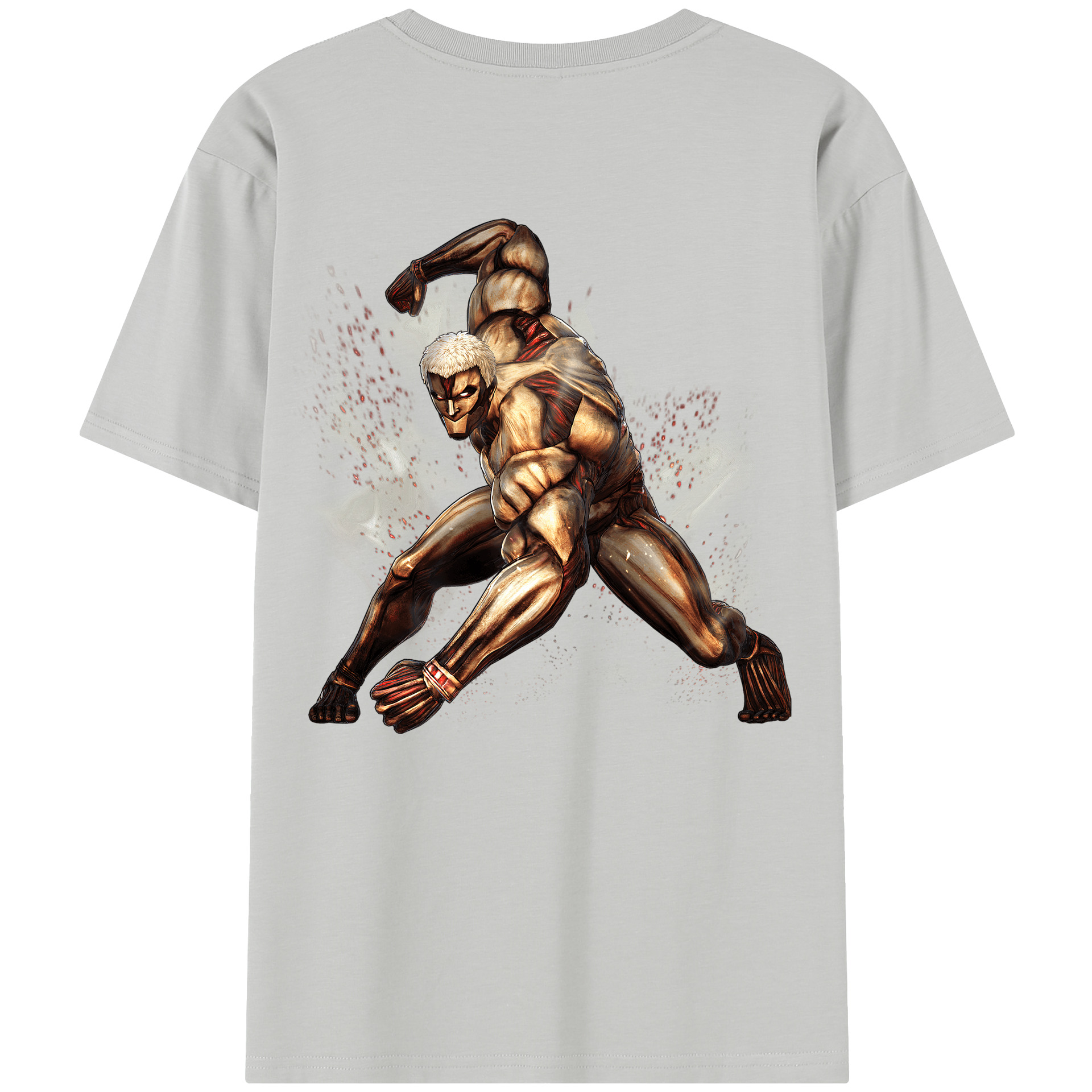 （画像用） 進撃の巨人 Attack on Titan レディース半袖Tシャツ(バックプリント)