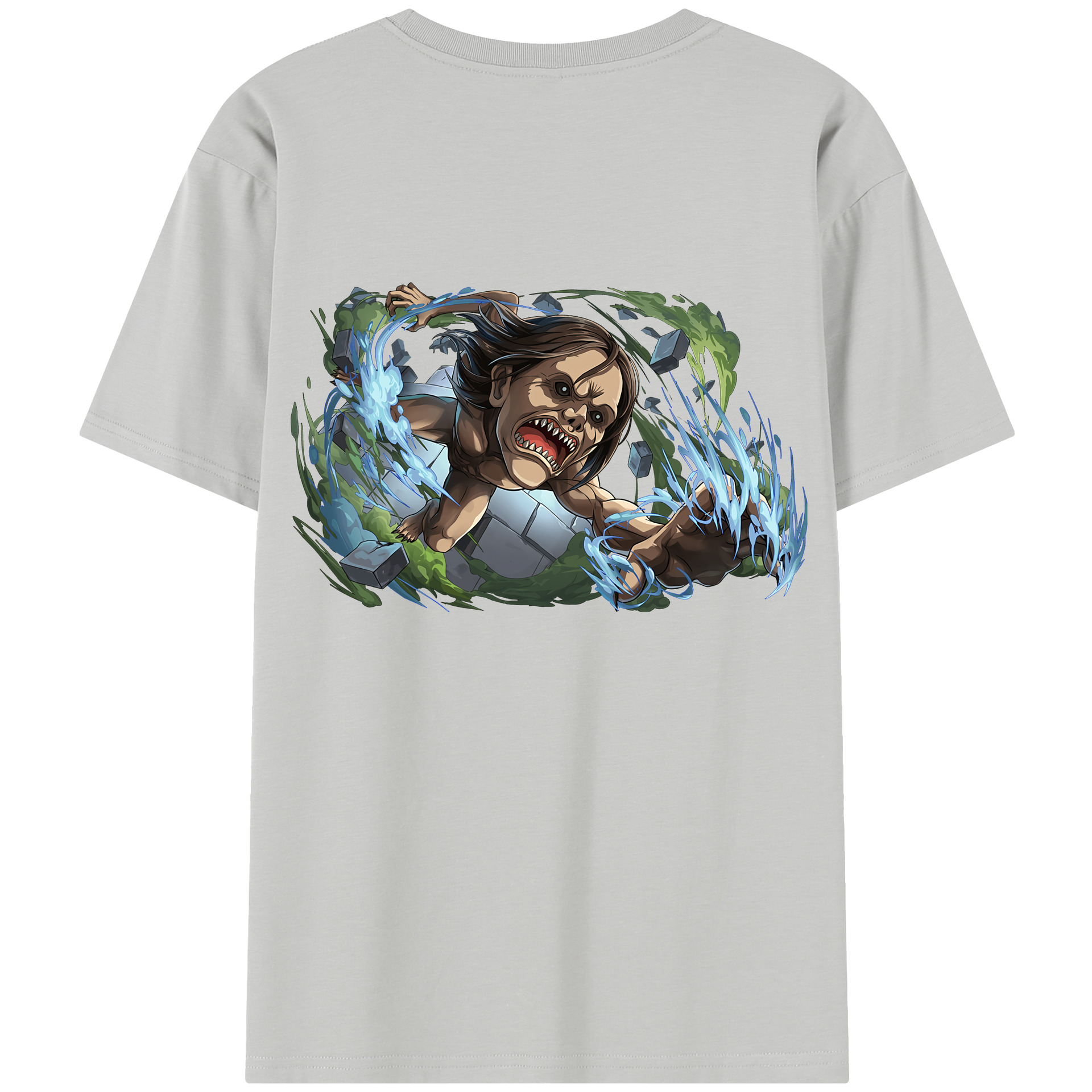 （画像用） 進撃の巨人 Attack on Titan レディース半袖Tシャツ(バックプリント)