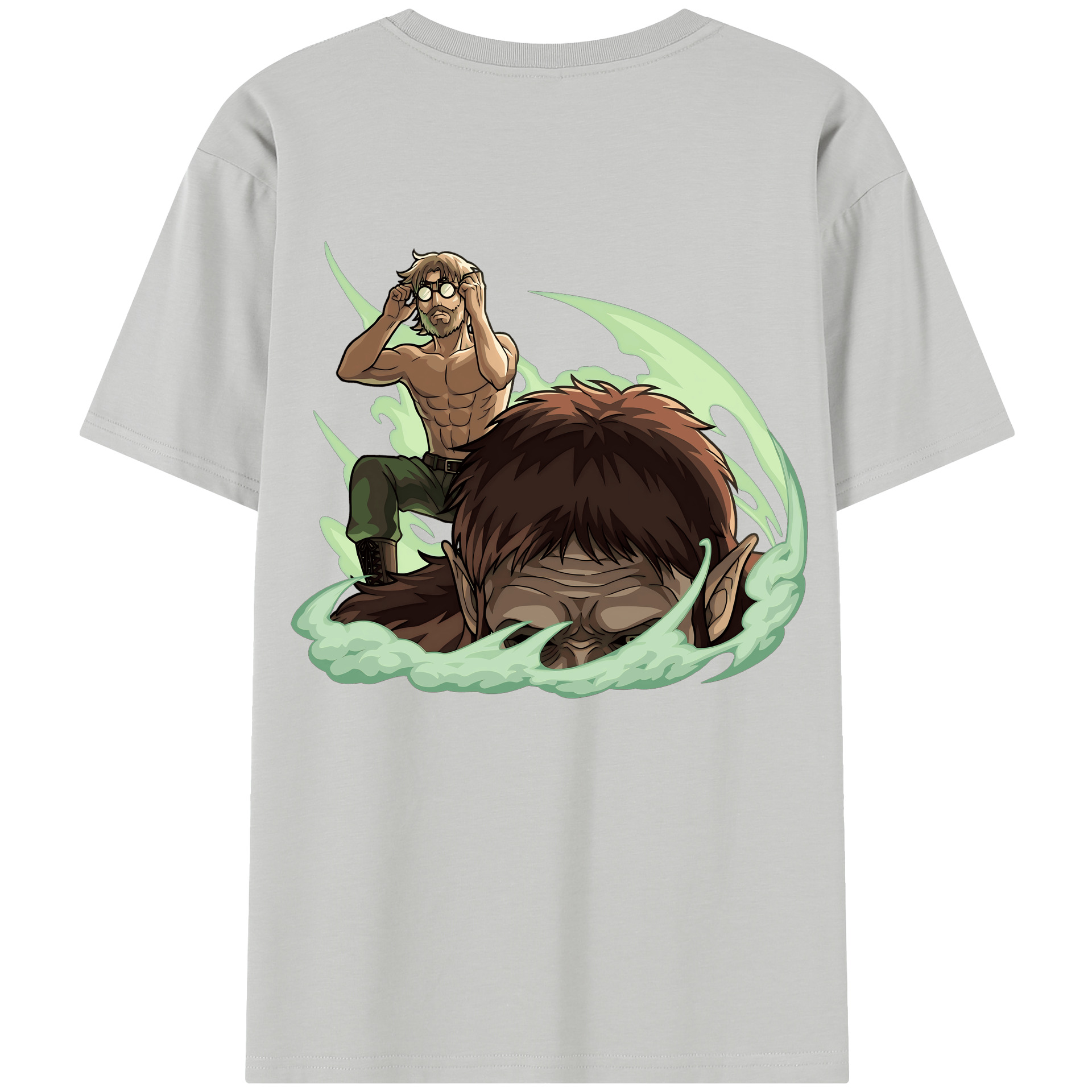 （画像用） 進撃の巨人 Attack on Titan レディース半袖Tシャツ(バックプリント)