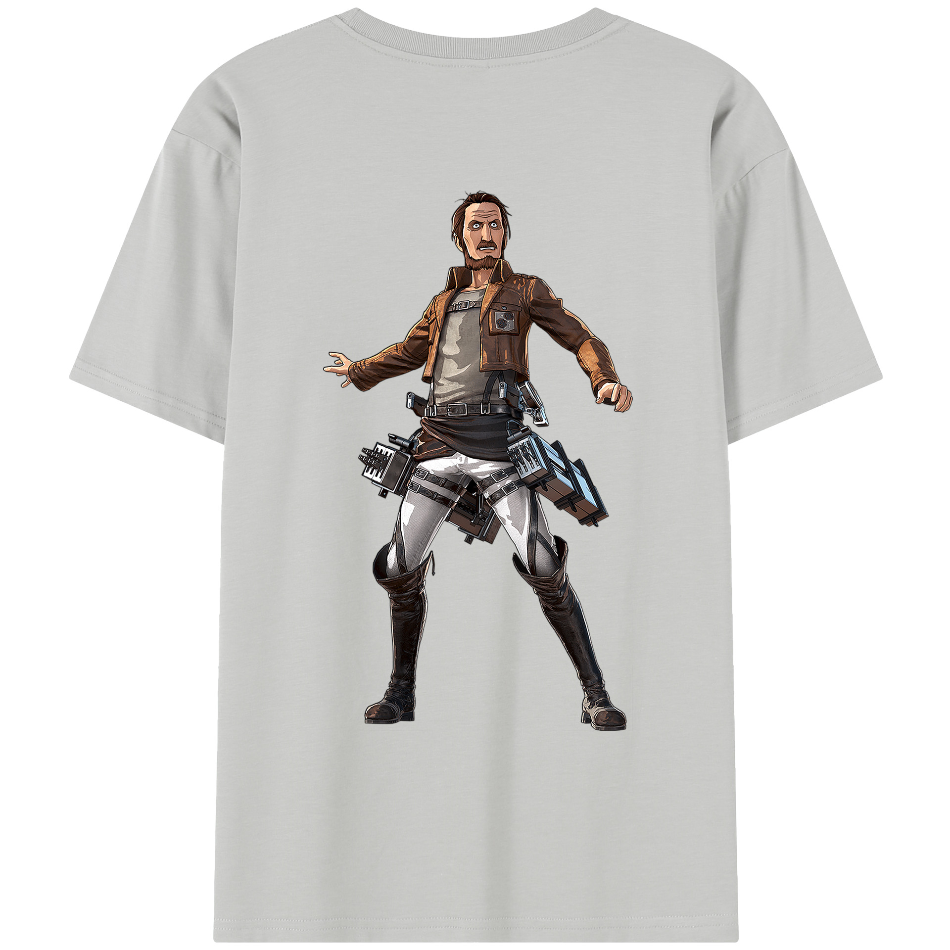 （画像用） 進撃の巨人 Attack on Titan レディース半袖Tシャツ(バックプリント)