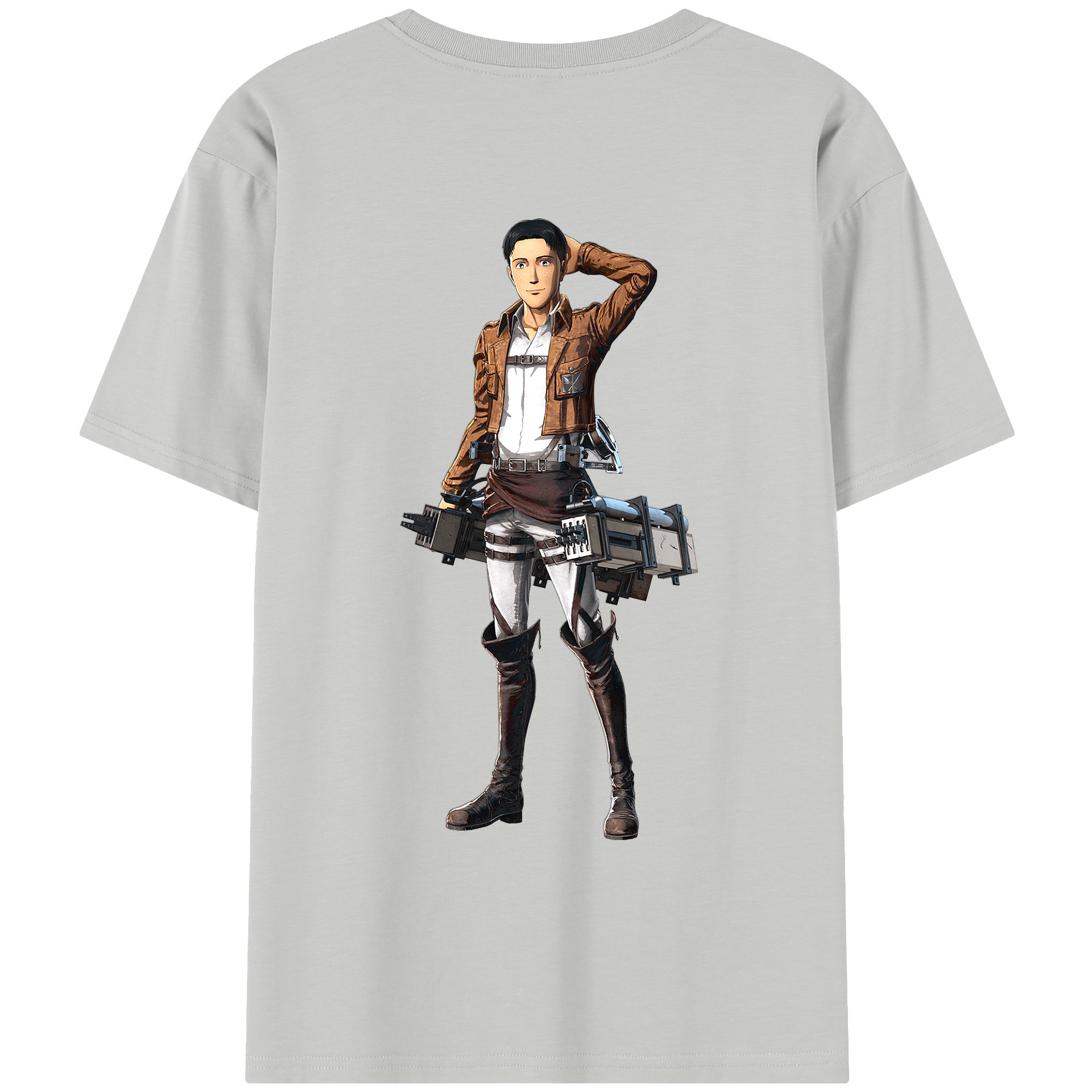 （画像用） 進撃の巨人 Attack on Titan レディース半袖Tシャツ(バックプリント)