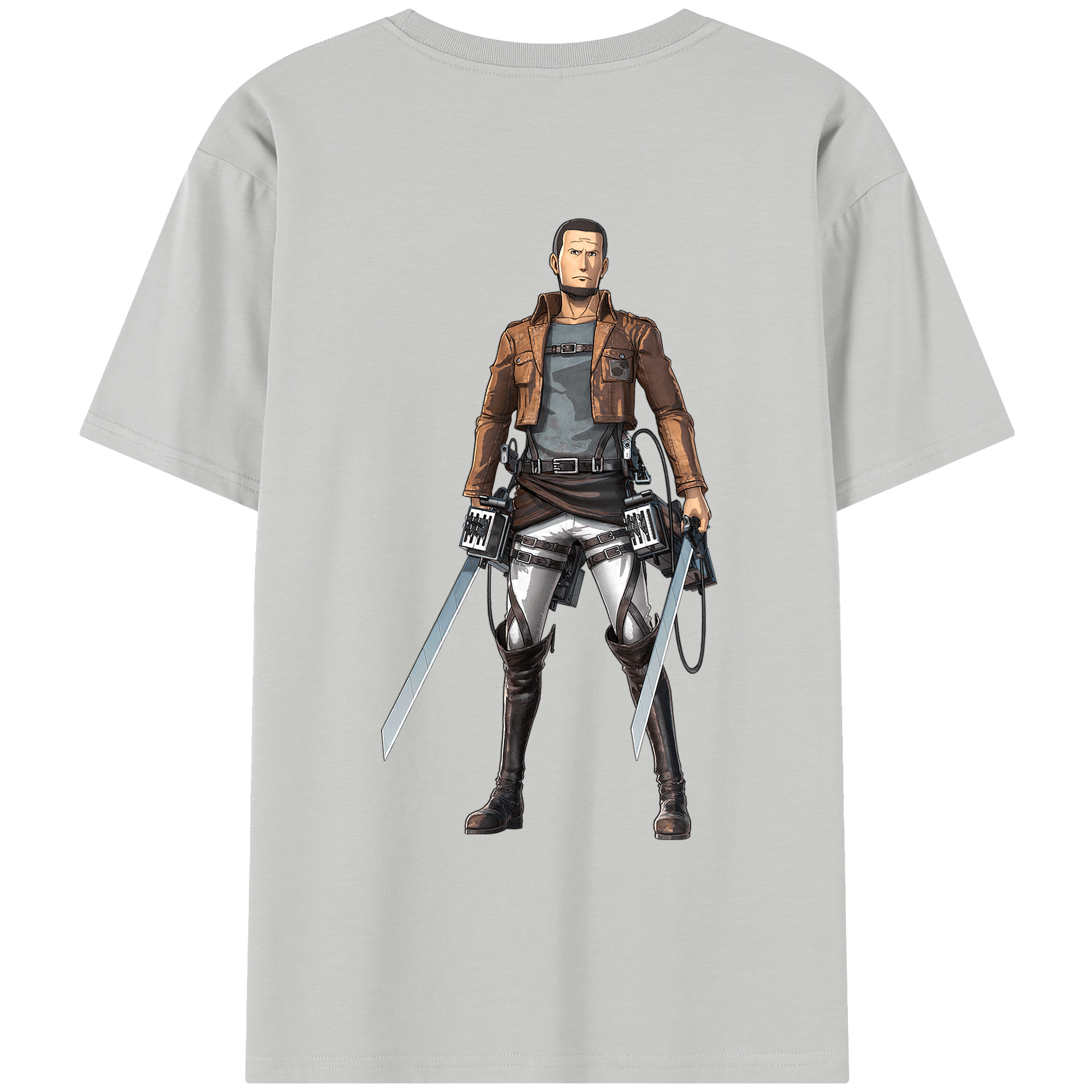 （画像用） 進撃の巨人 Attack on Titan レディース半袖Tシャツ(バックプリント)