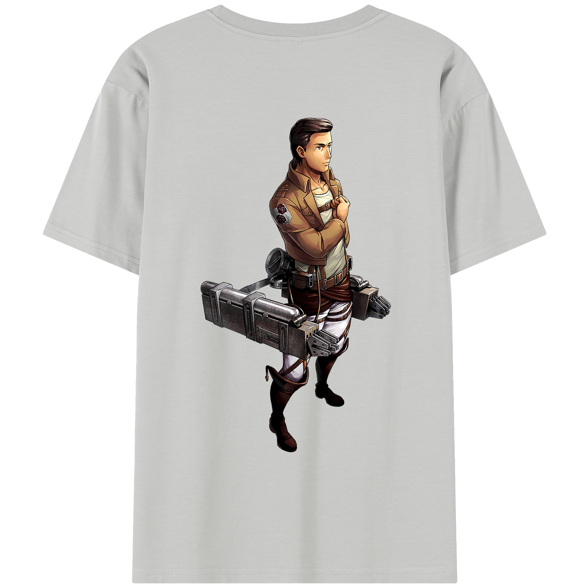 （画像用） 進撃の巨人 Attack on Titan レディース半袖Tシャツ(バックプリント)