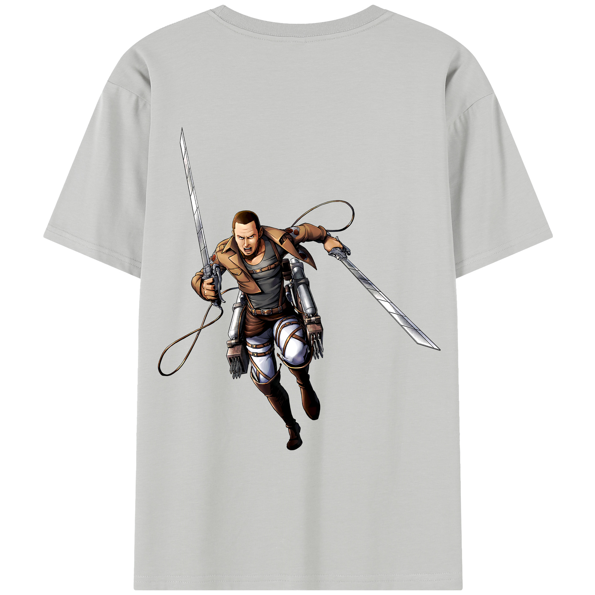 （画像用） 進撃の巨人 Attack on Titan レディース半袖Tシャツ(バックプリント)
