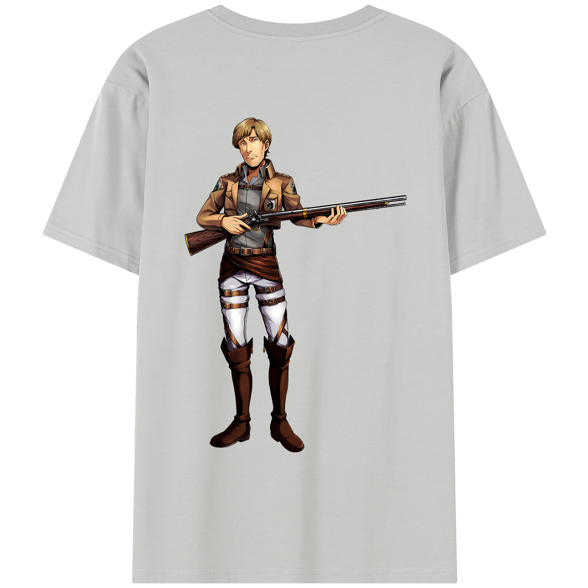 （画像用） 進撃の巨人 Attack on Titan レディース半袖Tシャツ(バックプリント)
