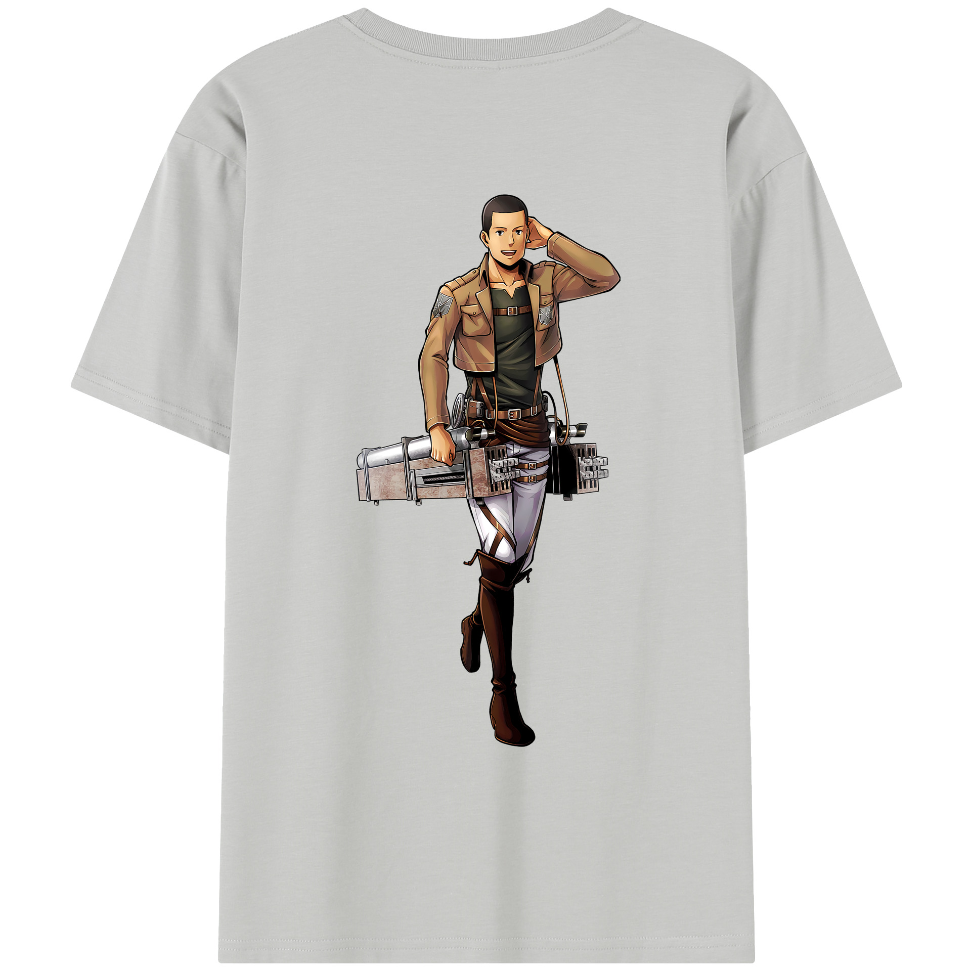 （画像用） 進撃の巨人 Attack on Titan レディース半袖Tシャツ(バックプリント)