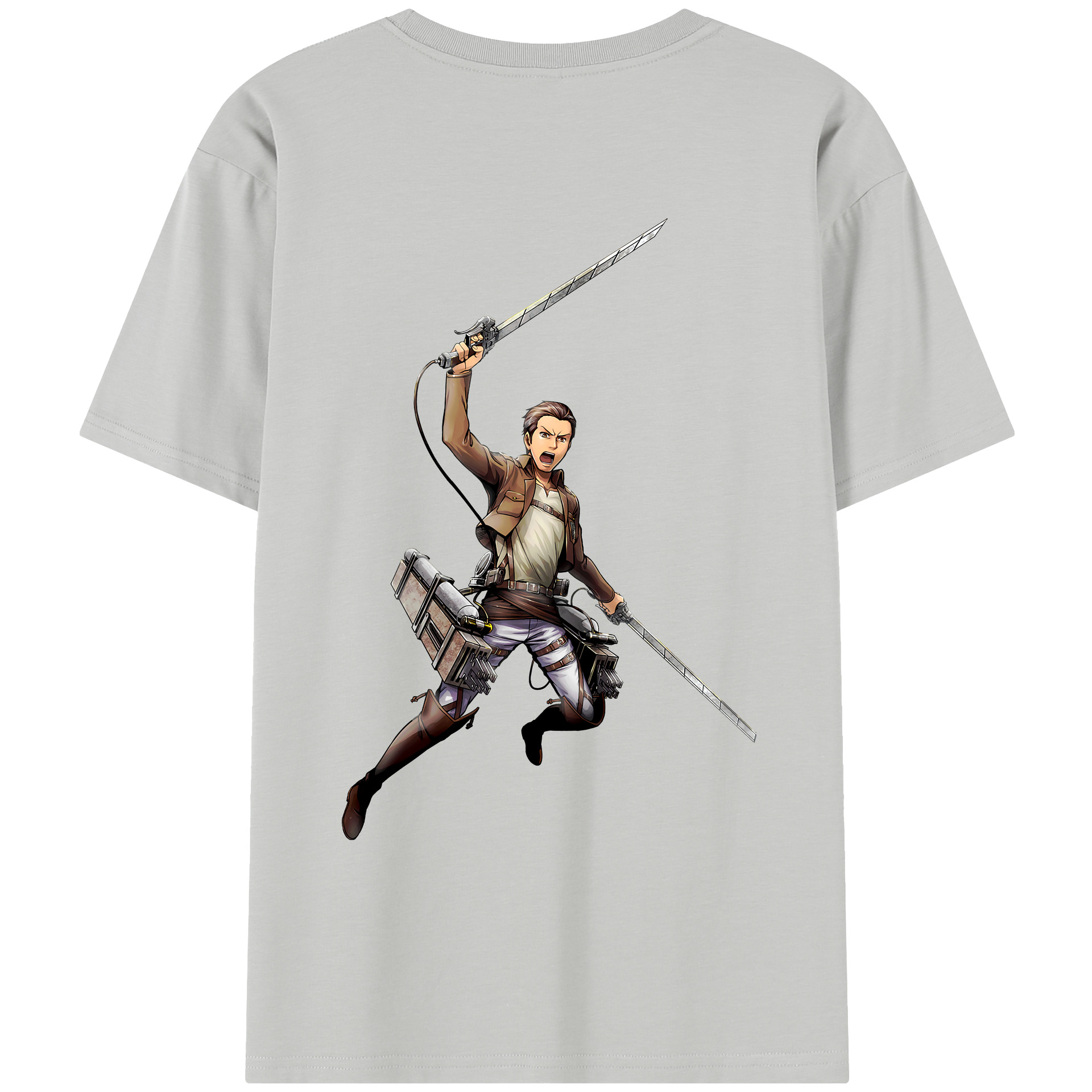 （画像用） 進撃の巨人 Attack on Titan レディース半袖Tシャツ(バックプリント)