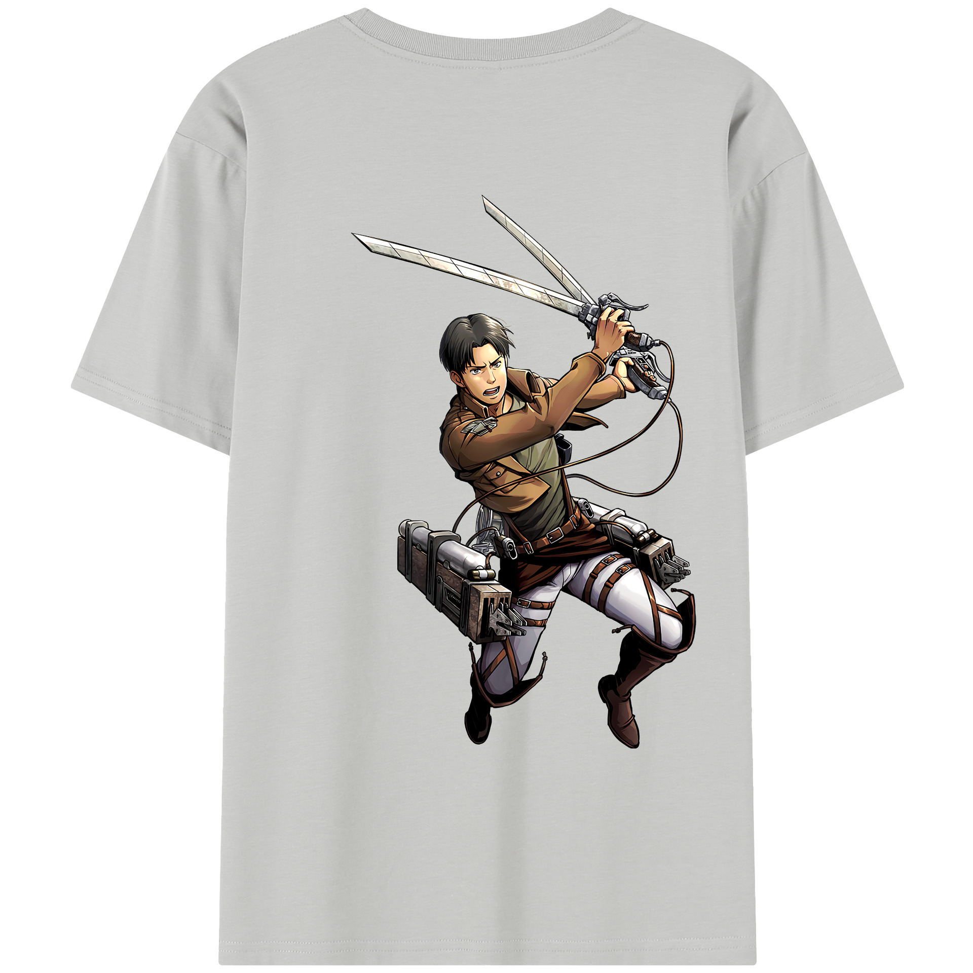 （画像用） 進撃の巨人 Attack on Titan レディース半袖Tシャツ(バックプリント)