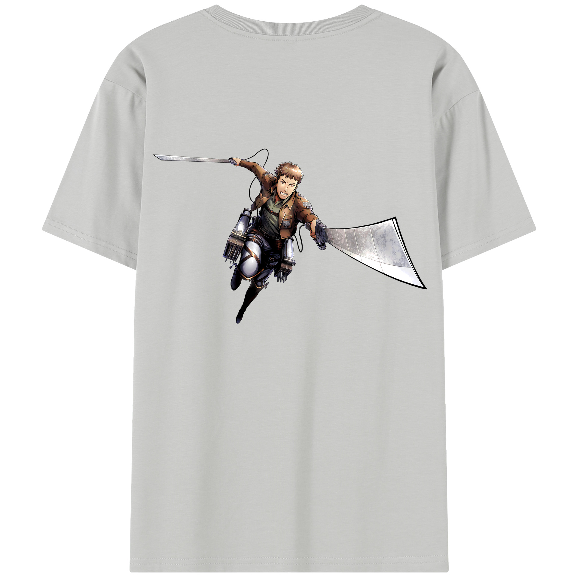 （画像用） 進撃の巨人 Attack on Titan レディース半袖Tシャツ(バックプリント)