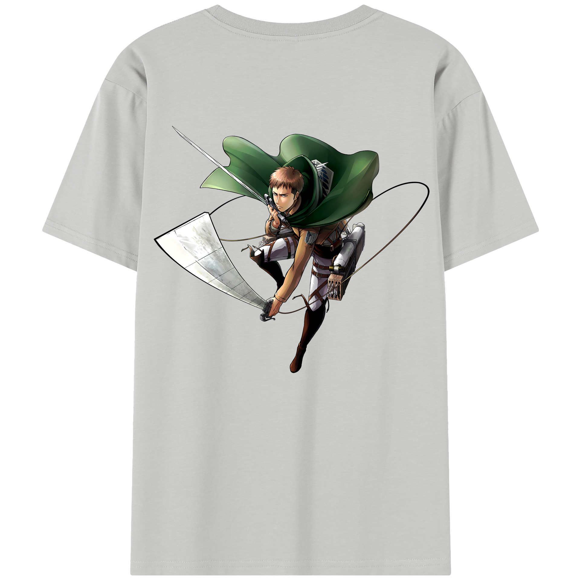 （画像用） 進撃の巨人 Attack on Titan レディース半袖Tシャツ(バックプリント)