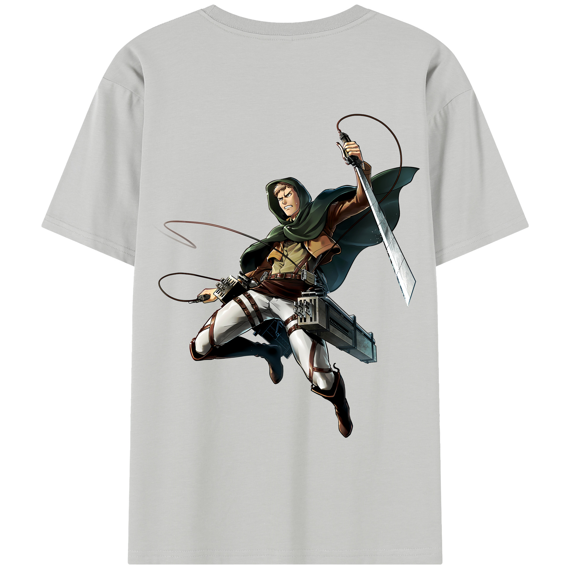 （画像用） 進撃の巨人 Attack on Titan レディース半袖Tシャツ(バックプリント)