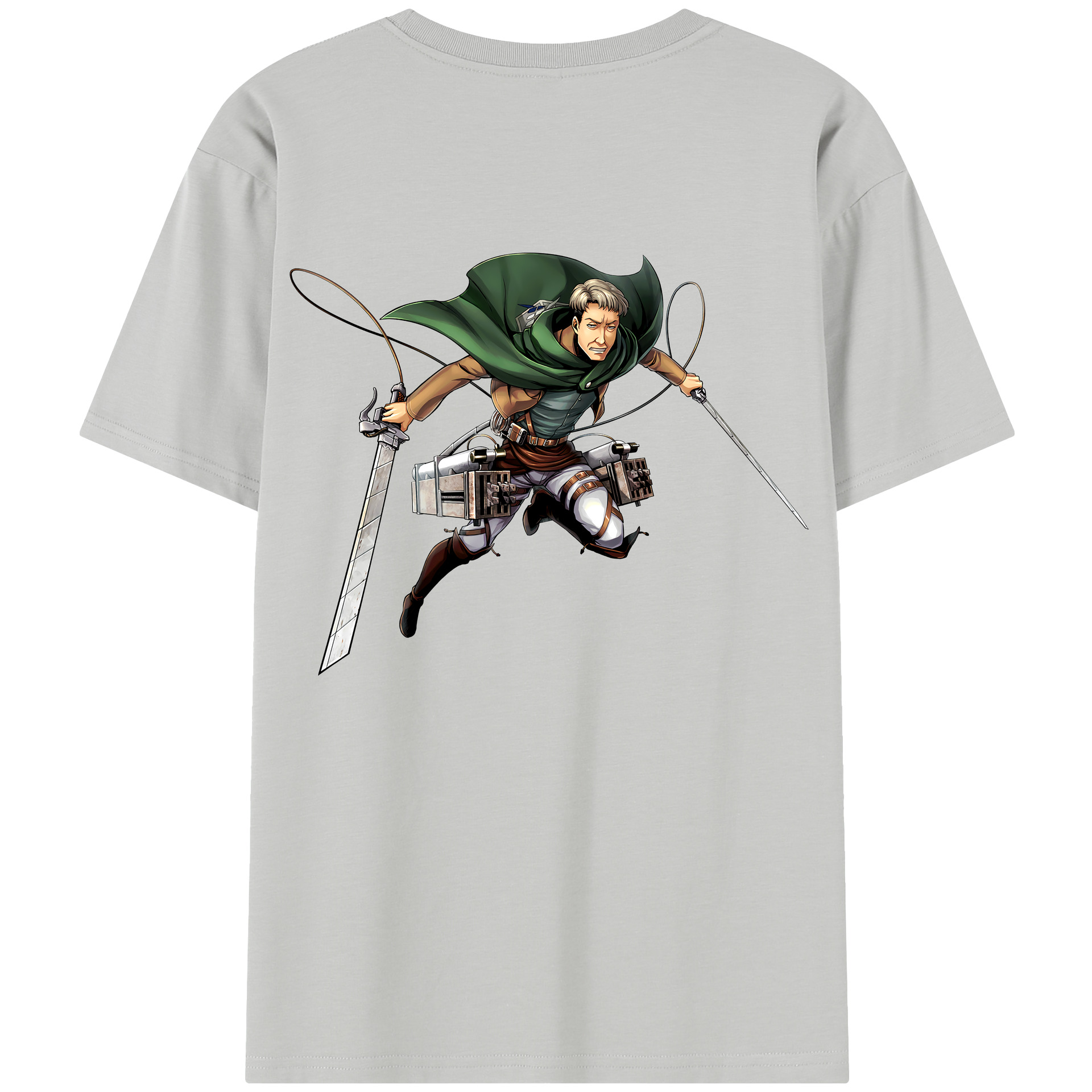 （画像用） 進撃の巨人 Attack on Titan レディース半袖Tシャツ(バックプリント)