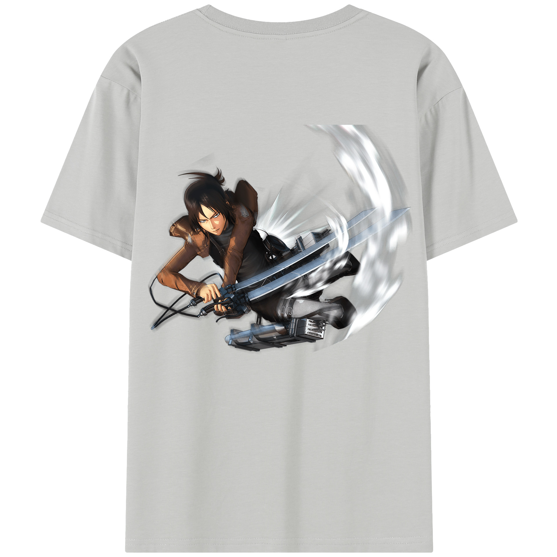 （画像用） 進撃の巨人 Attack on Titan レディース半袖Tシャツ(バックプリント)