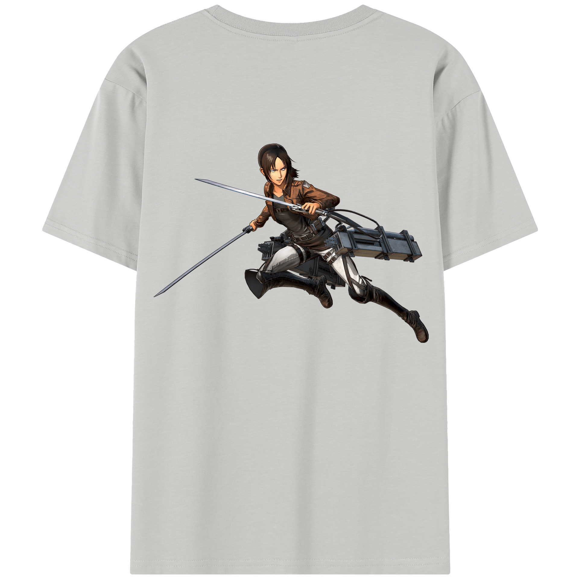 （画像用） 進撃の巨人 Attack on Titan レディース半袖Tシャツ(バックプリント)