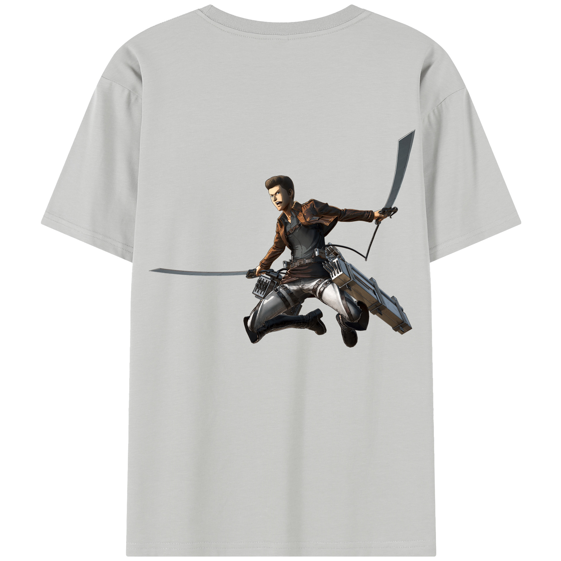 （画像用） 進撃の巨人 Attack on Titan レディース半袖Tシャツ(バックプリント)