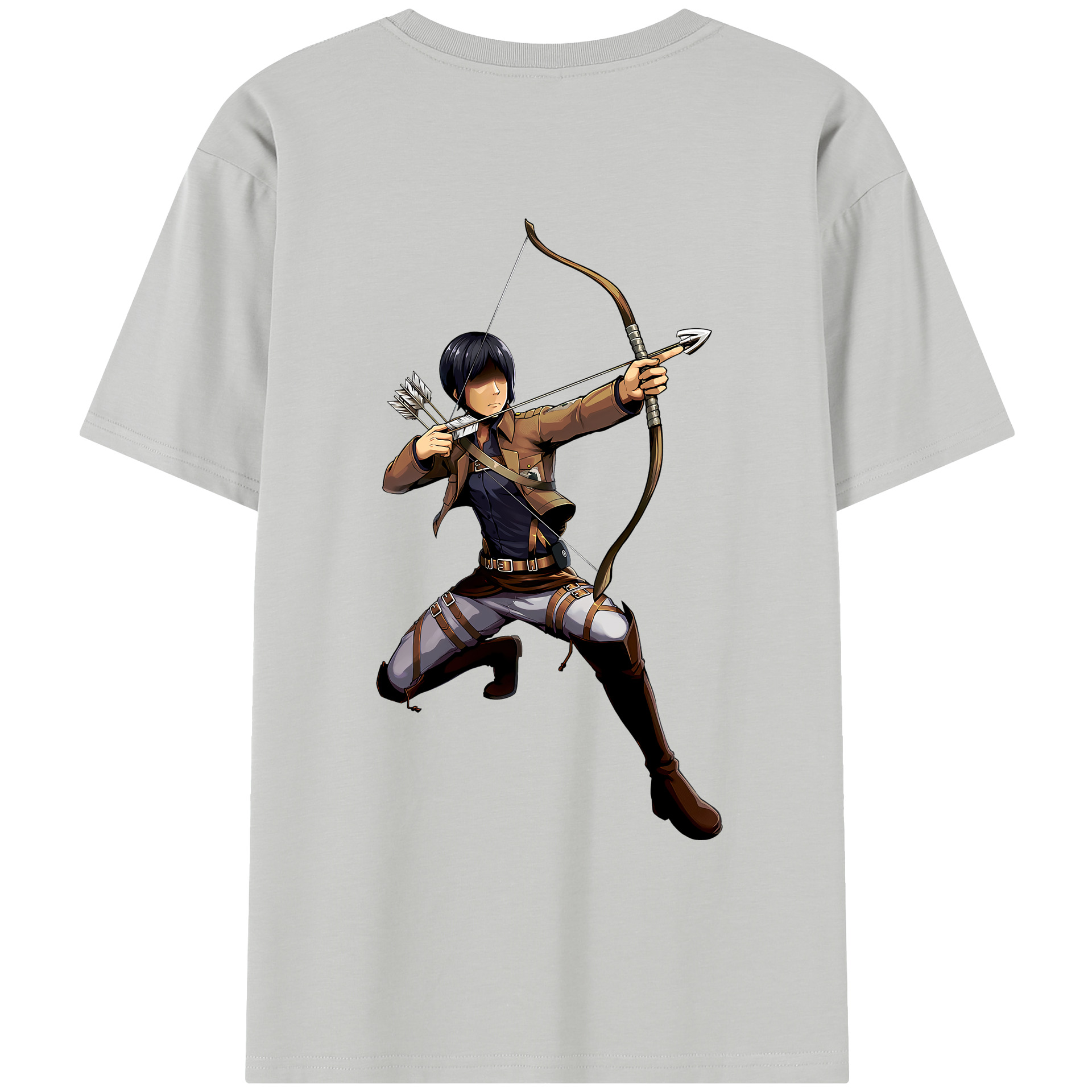 （画像用） 進撃の巨人 Attack on Titan レディース半袖Tシャツ(バックプリント)