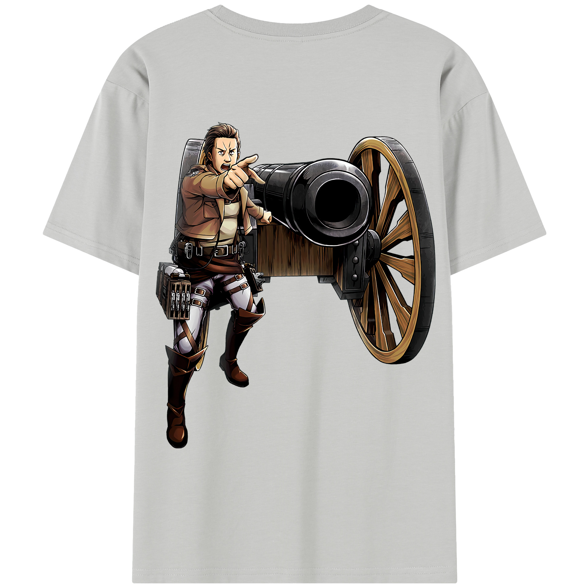 （画像用） 進撃の巨人 Attack on Titan レディース半袖Tシャツ(バックプリント)