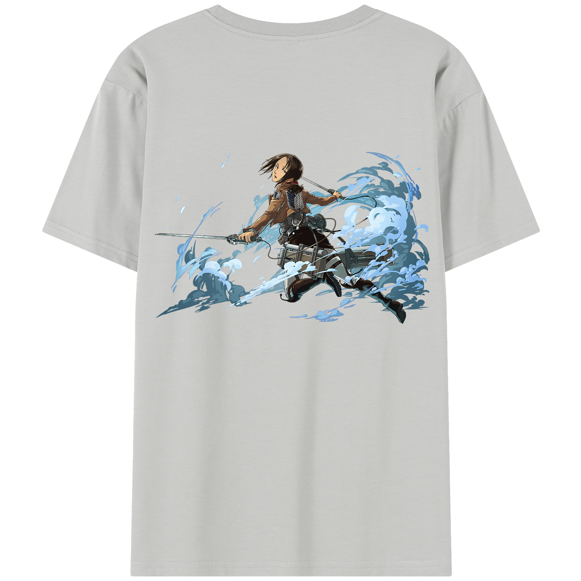 （画像用） 進撃の巨人 Attack on Titan レディース半袖Tシャツ(バックプリント)