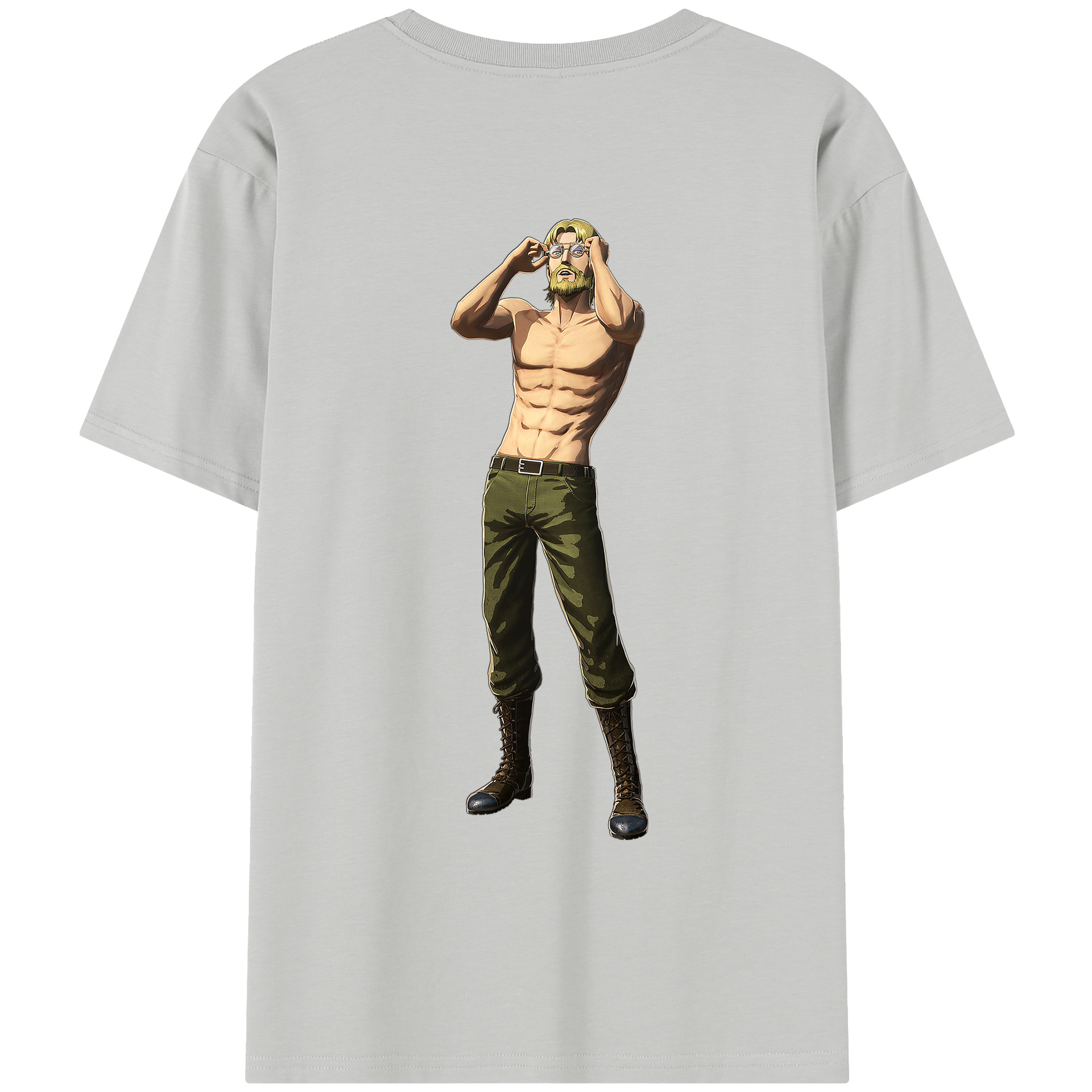 （画像用） 進撃の巨人 Attack on Titan レディース半袖Tシャツ(バックプリント)