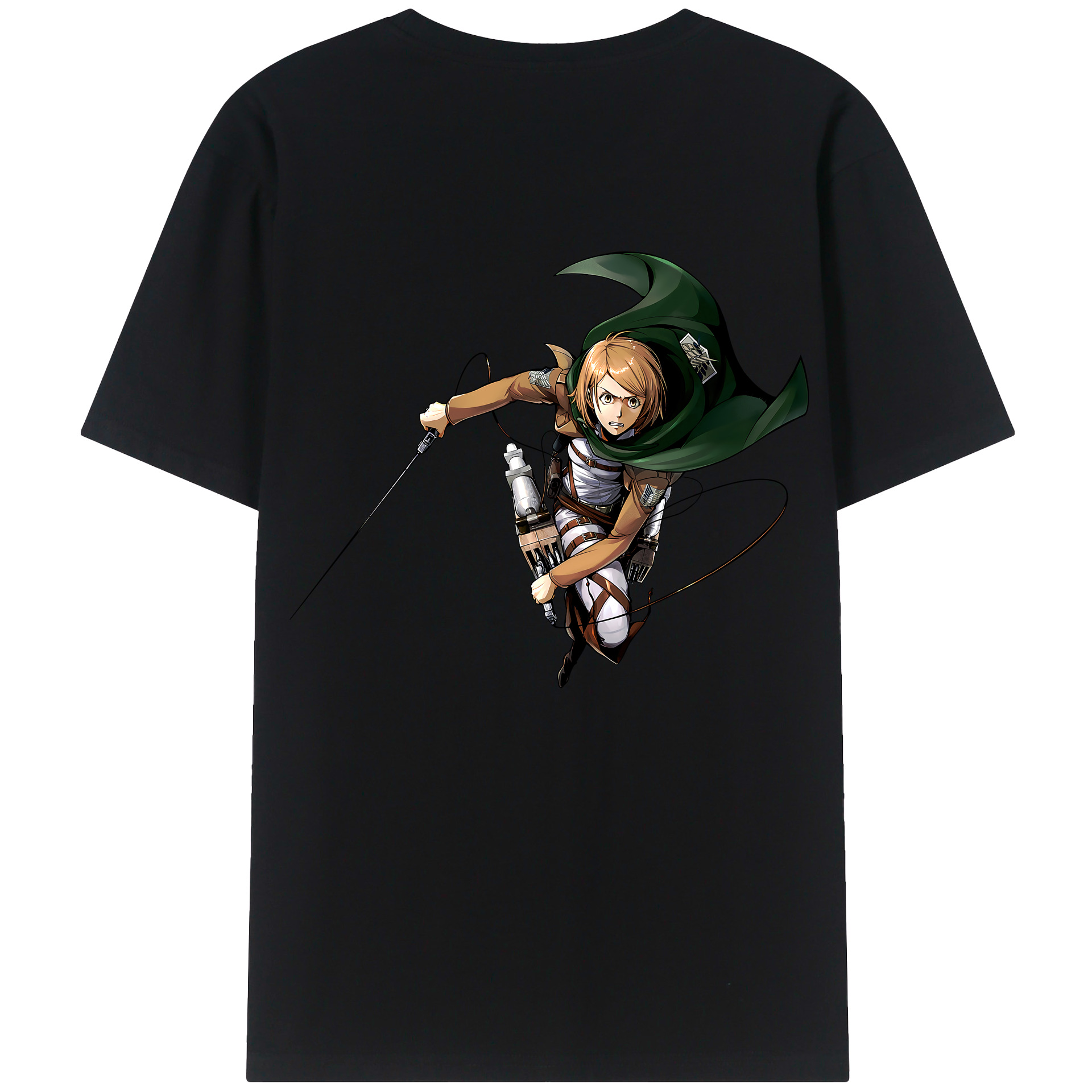 （画像用） 進撃の巨人 ペトラ·ラル Attack on Titan Petra Rall レディース半袖Tシャツ(バックプリント)