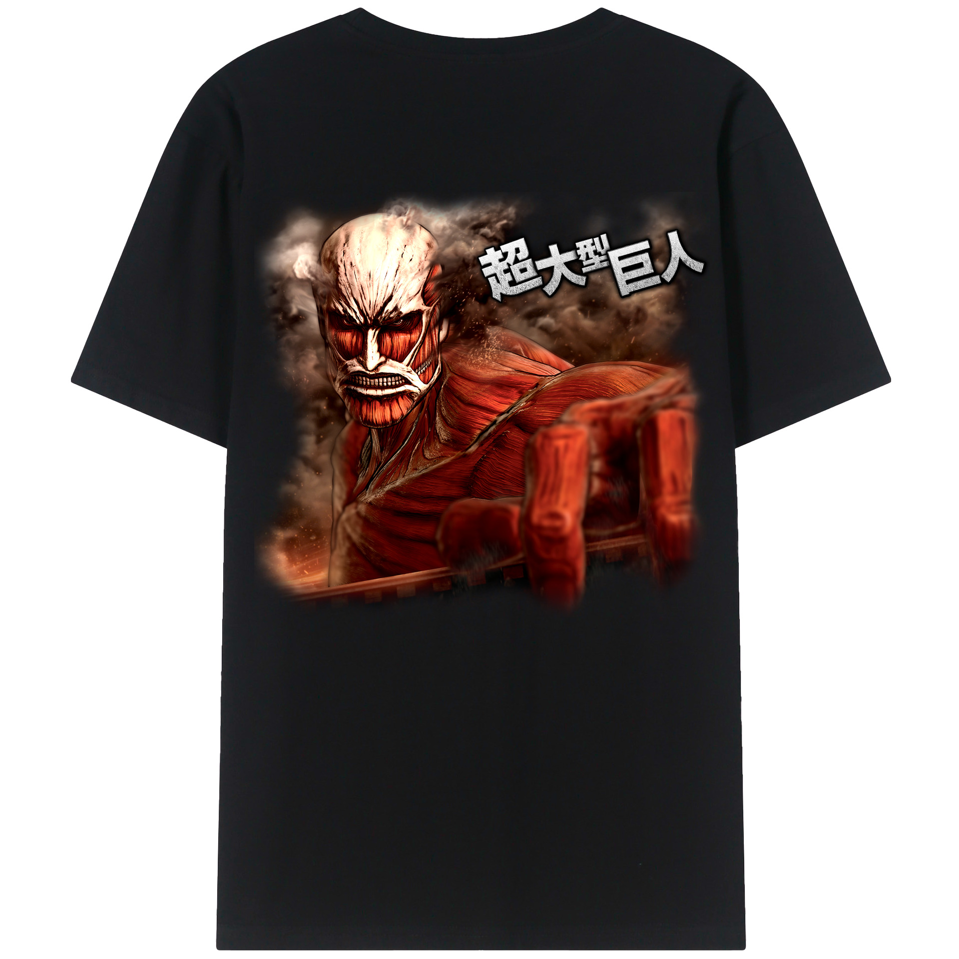 （画像用） 進撃の巨人 Attack on Titan レディース半袖Tシャツ(バックプリント)