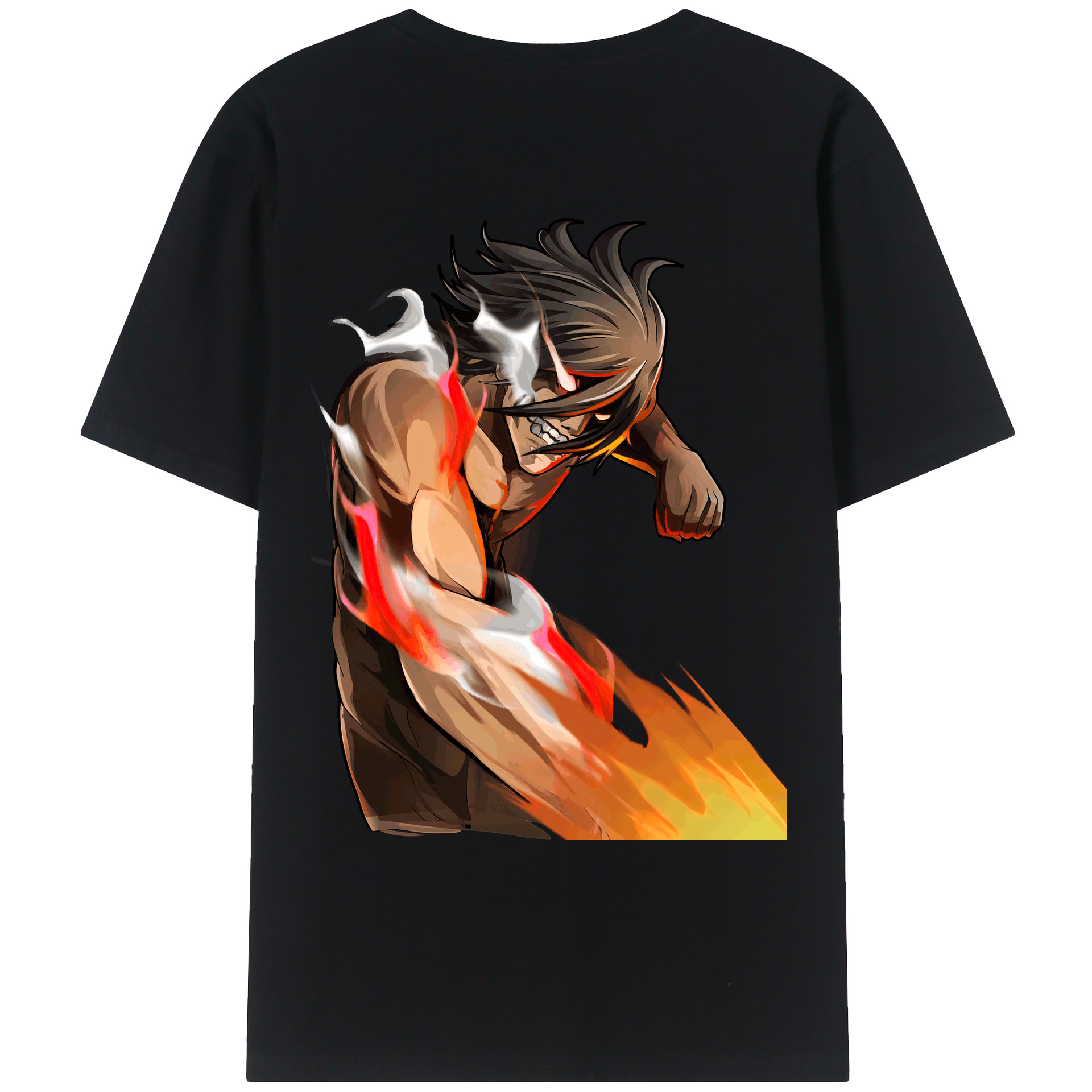 （画像用） 進撃の巨人 Attack on Titan レディース半袖Tシャツ(バックプリント)