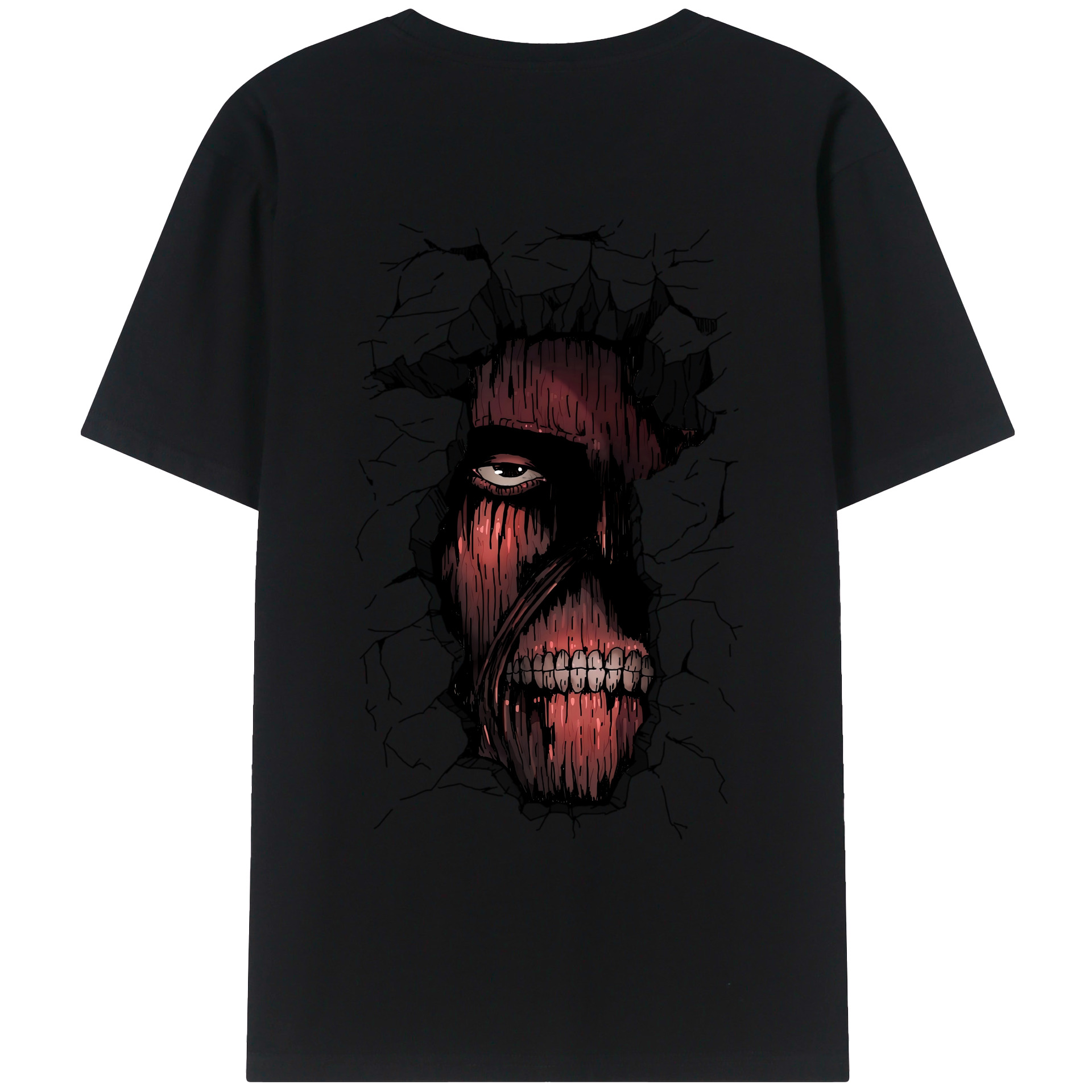 （画像用） 進撃の巨人 Attack on Titan レディース半袖Tシャツ(バックプリント)