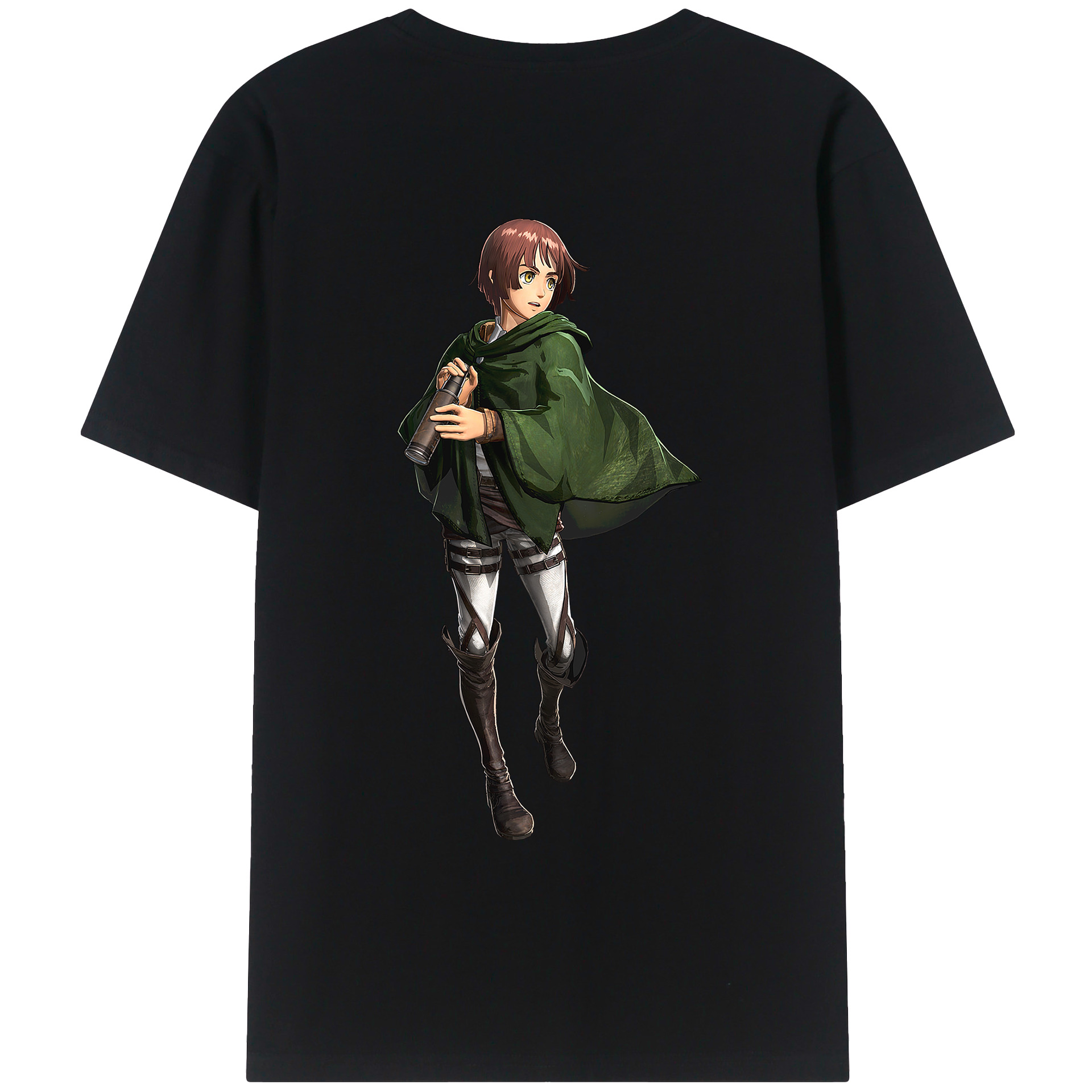 （画像用） 進撃の巨人 Attack on Titan レディース半袖Tシャツ(バックプリント)