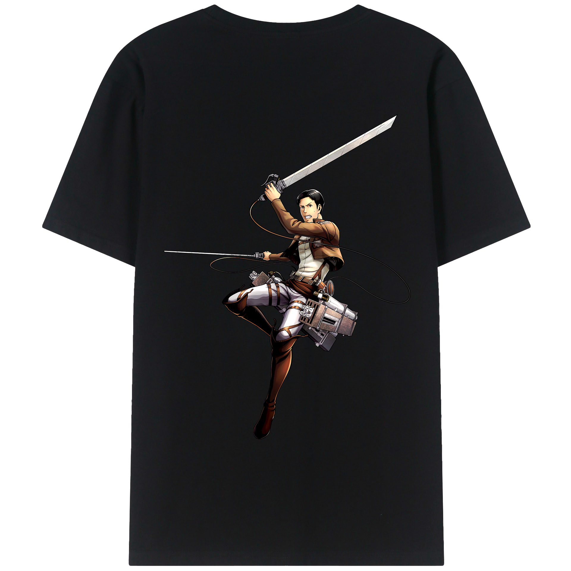 （画像用） 進撃の巨人 Attack on Titan レディース半袖Tシャツ(バックプリント)
