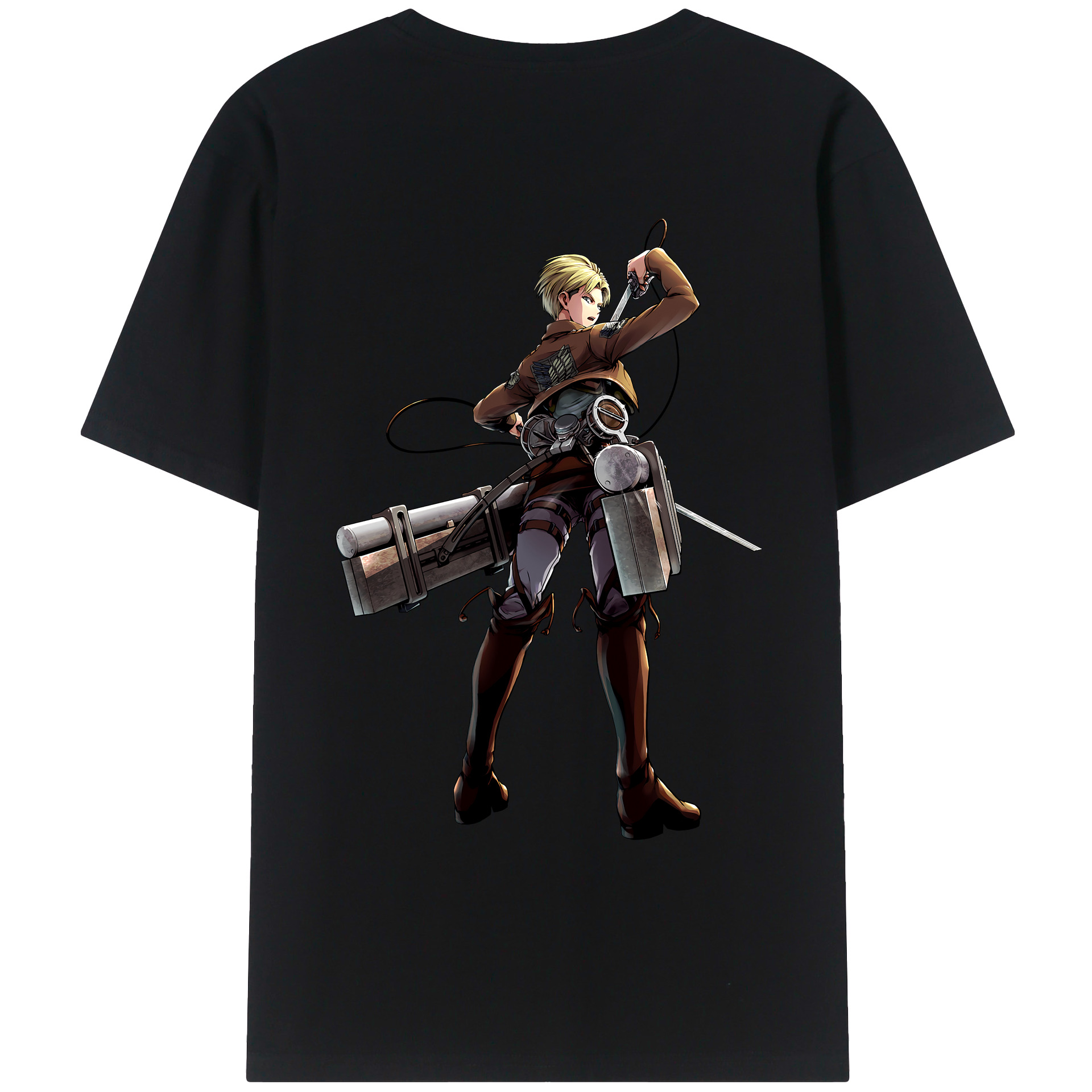 （画像用） 進撃の巨人 Attack on Titan レディース半袖Tシャツ(バックプリント)