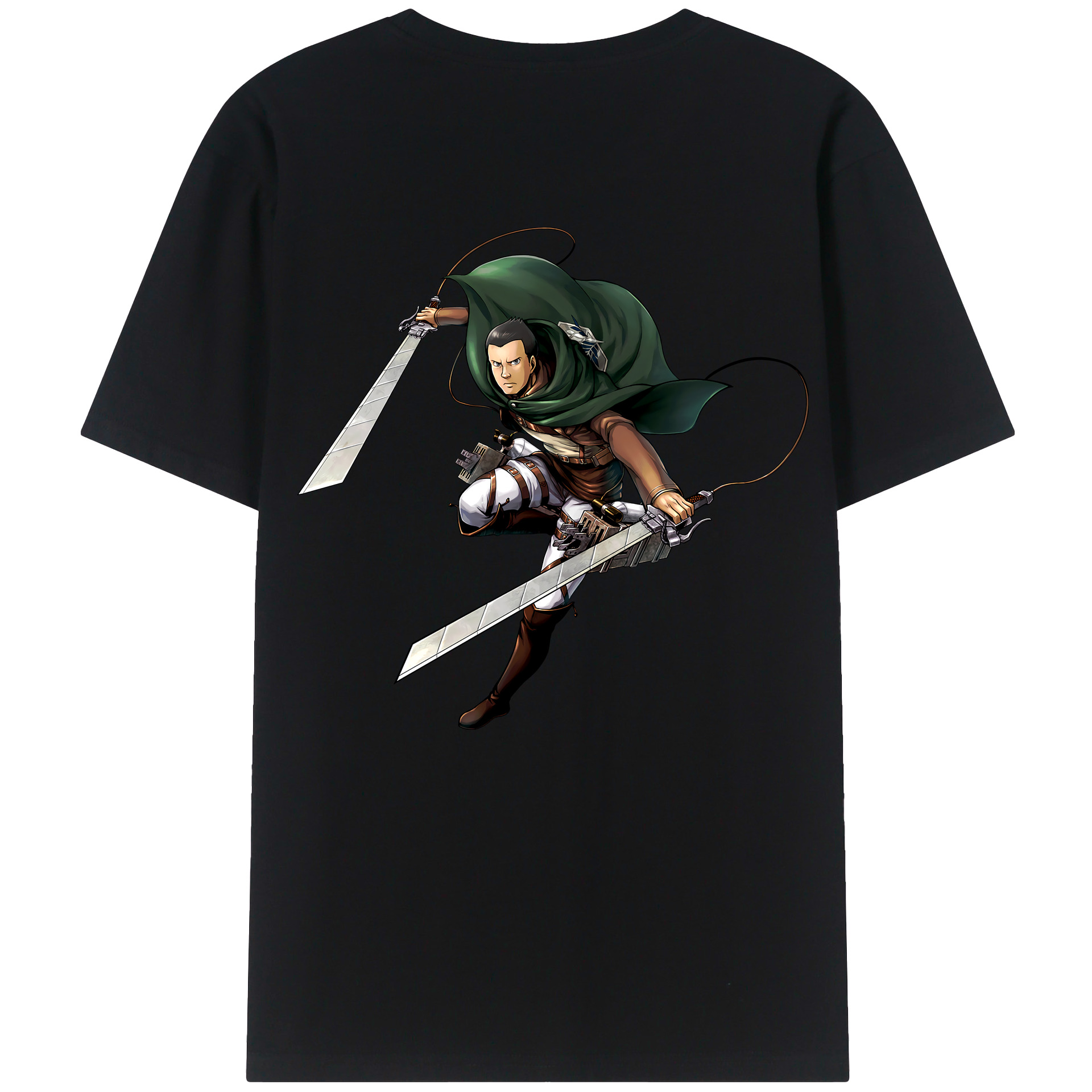 （画像用） 進撃の巨人 Attack on Titan レディース半袖Tシャツ(バックプリント)