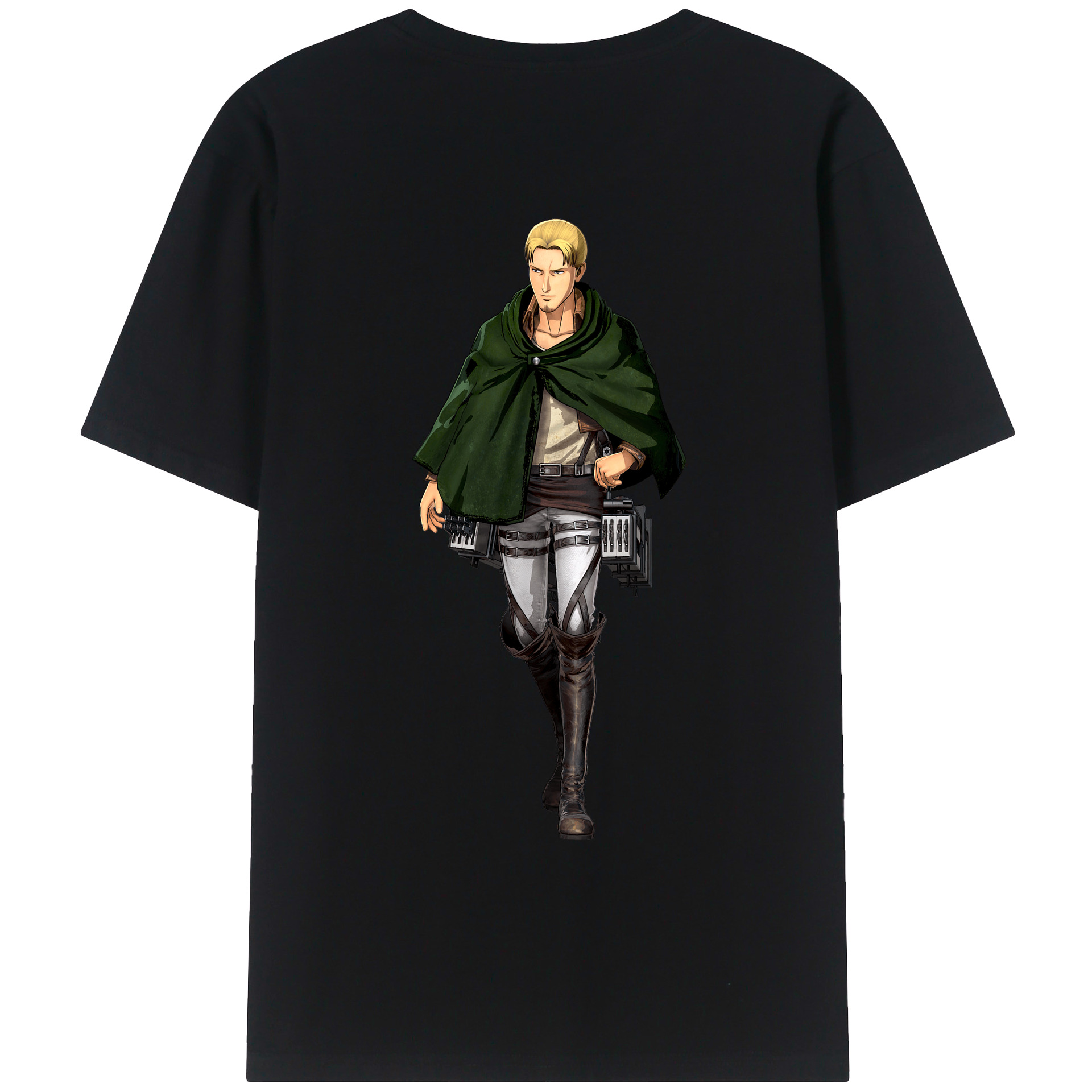 （画像用） 進撃の巨人 Attack on Titan レディース半袖Tシャツ(バックプリント)
