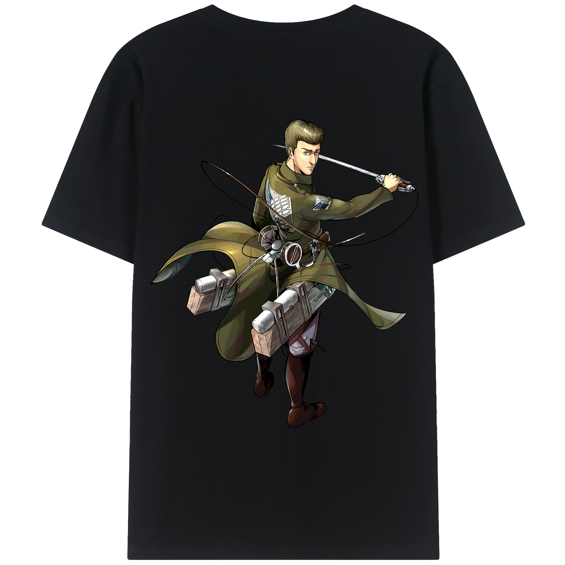 （画像用） 進撃の巨人 Attack on Titan レディース半袖Tシャツ(バックプリント)