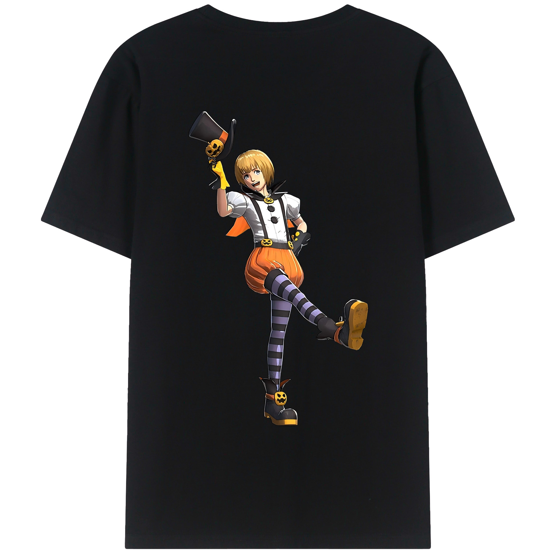 （画像用） 進撃の巨人 アルミン·アルレルト Attack on Titan Armin Arlert レディース半袖Tシャツ(バックプリント)